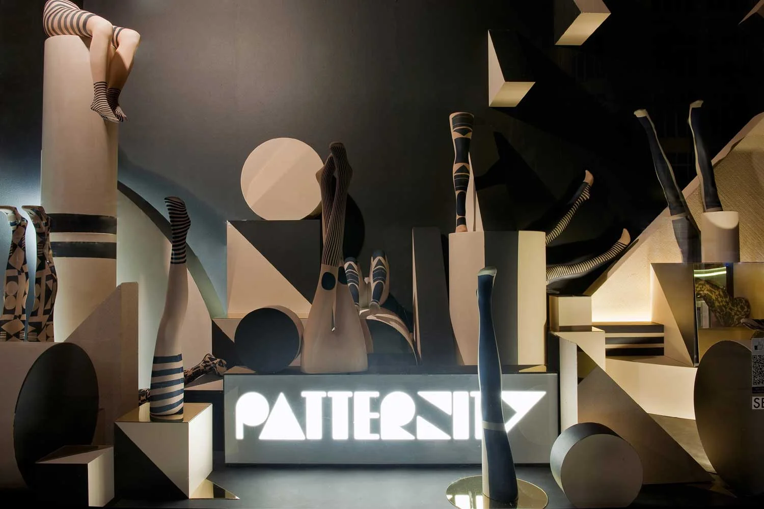 The Patternity window for Selfridges was part of the Bright Young Things campaign in 2011.