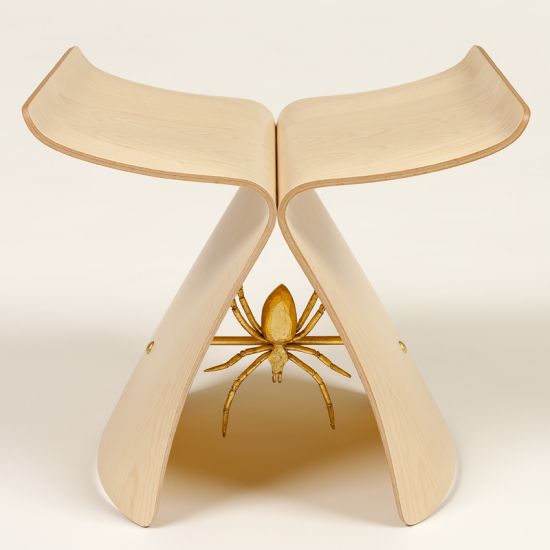  'Spider stool' by French designer Eric Robin. 