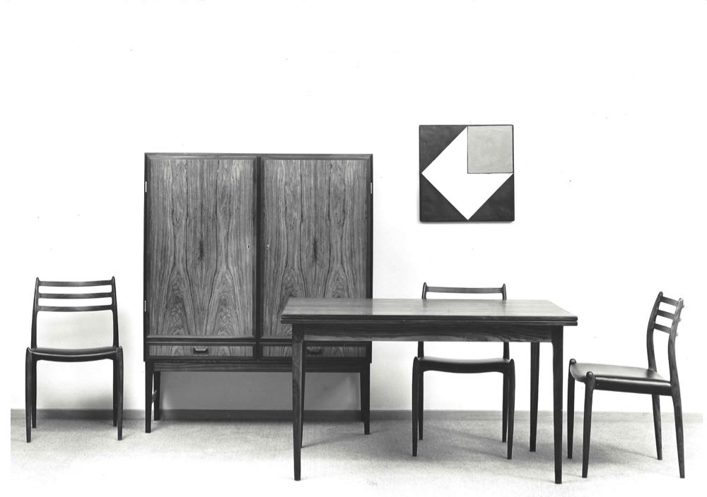 J.L. Møllers Model 85 Side Chair - Hansen Interiors - Hansen Interiors