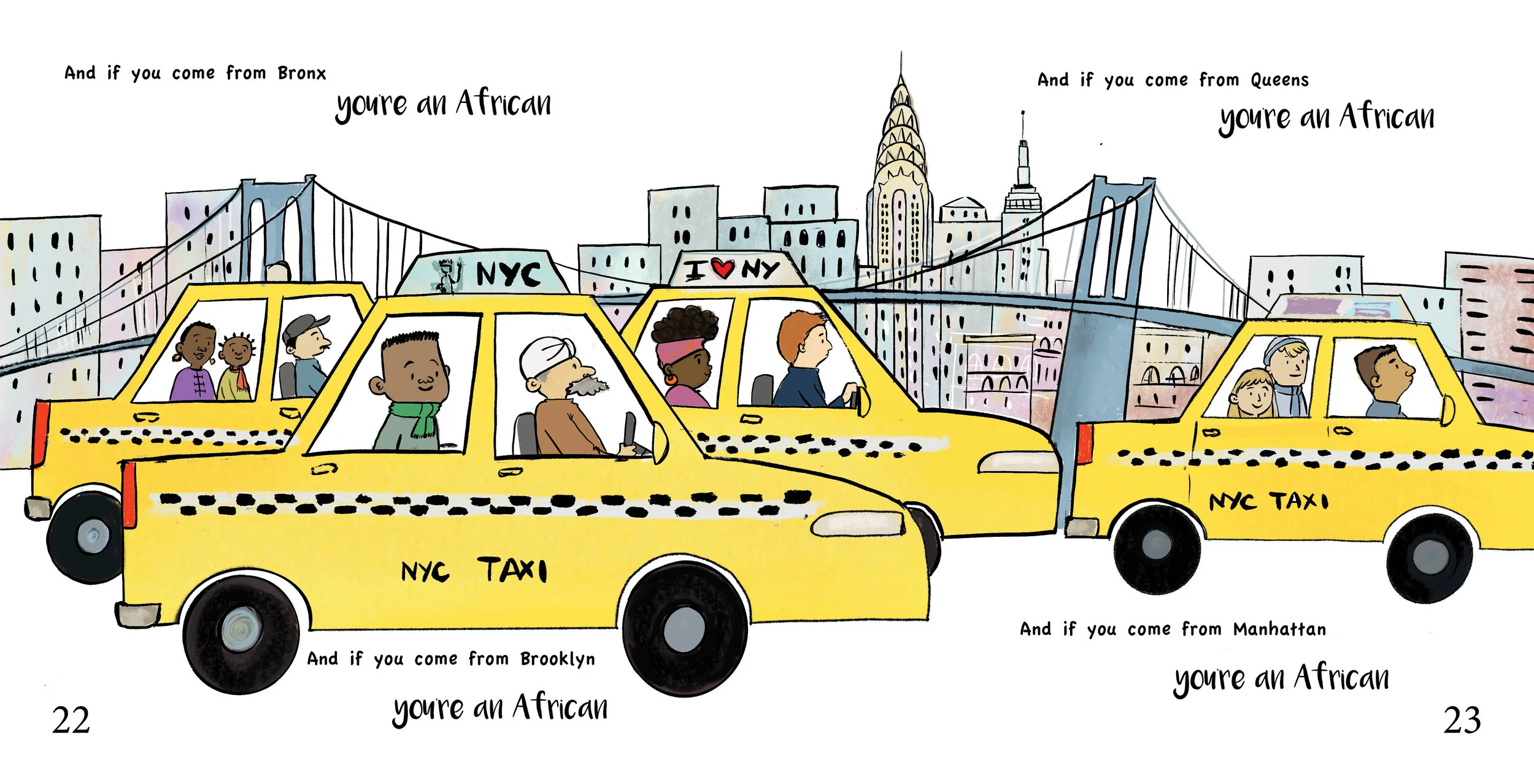 NYC- Image from  "African" - featuring the lyrics of Peter Tosh
