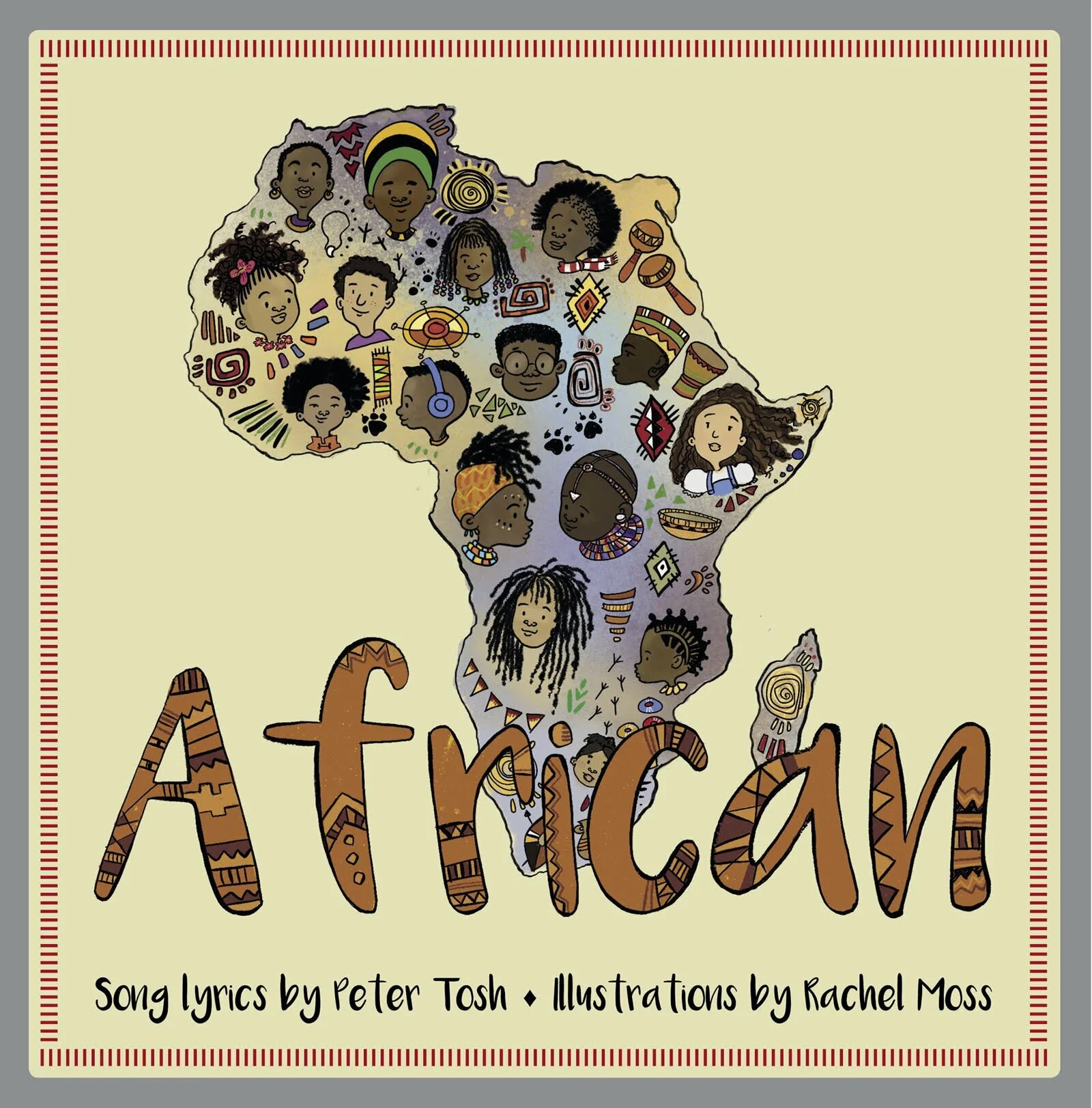 "African" children’s picture book featuring the lyrics of Peter Tosh