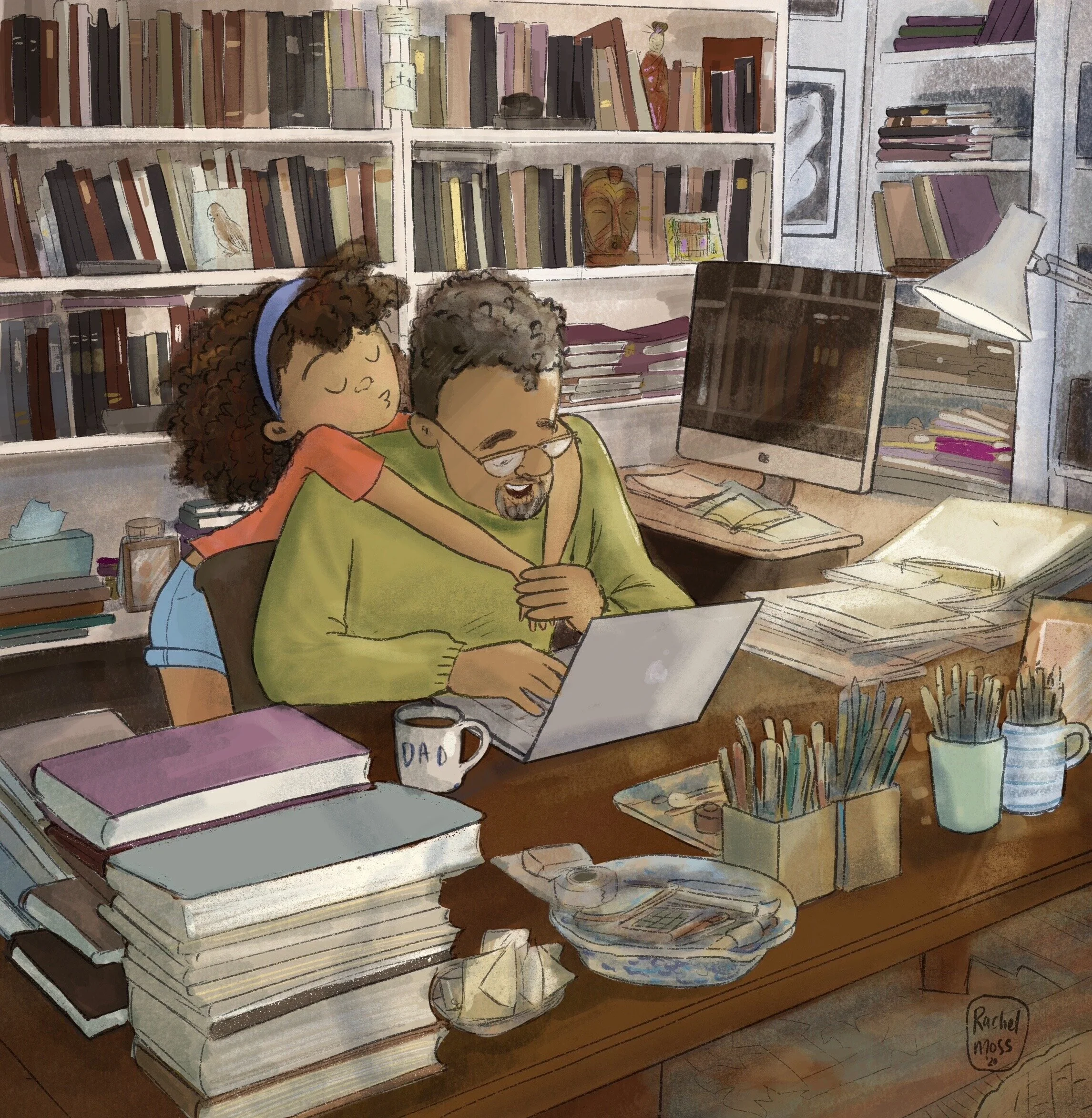 "Father and Daughter"