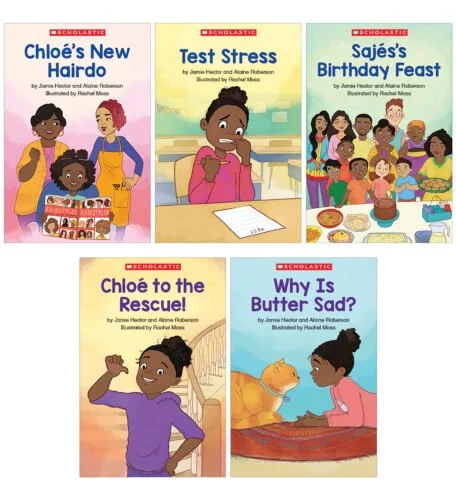 The Chloe Wonder Series, written By Jamie Hector Illustrated by Rachel Moss