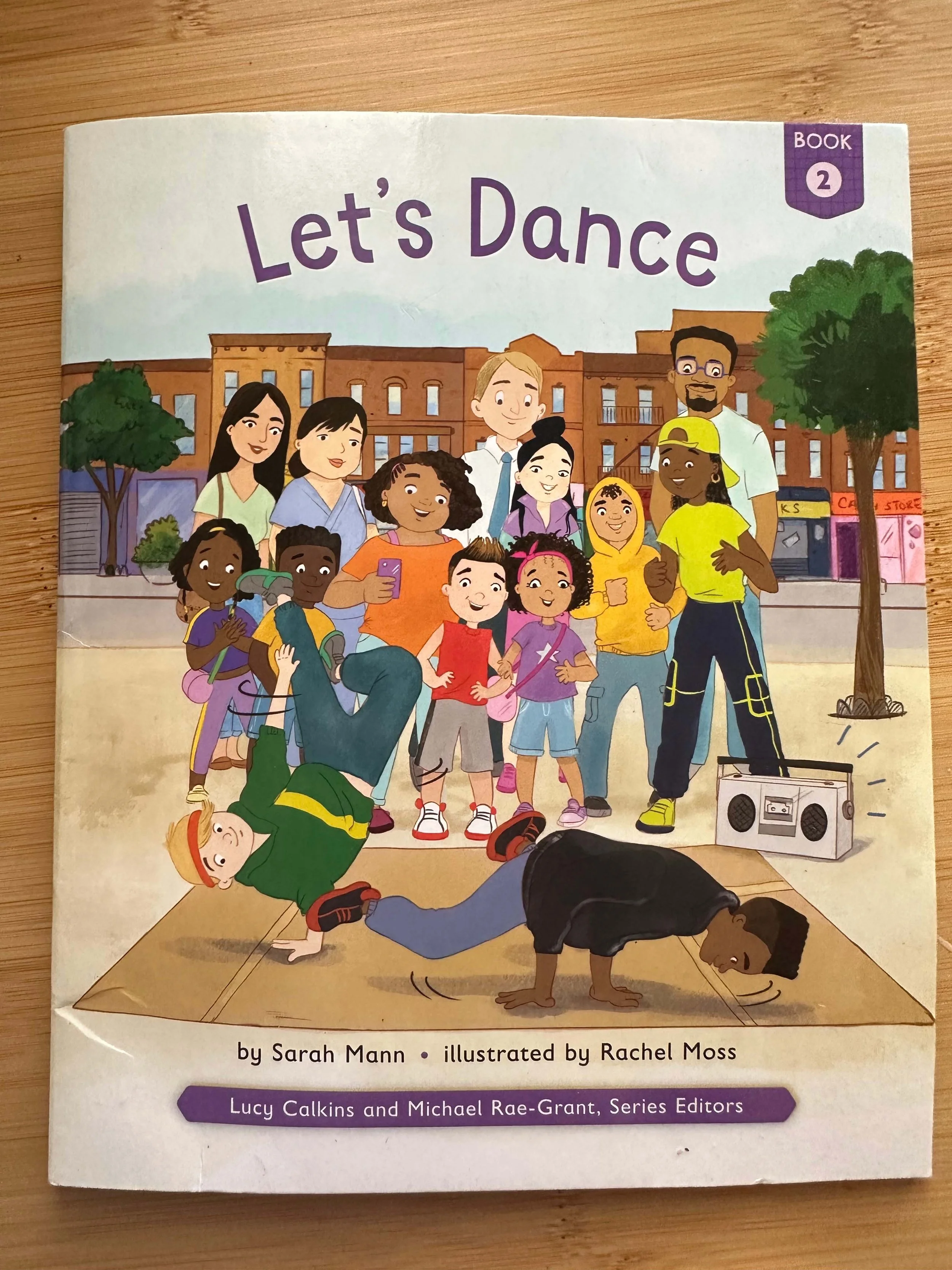 Let's Dance Volume 2 of Jump rope readers. Grape  Published by Heinemann, 2022