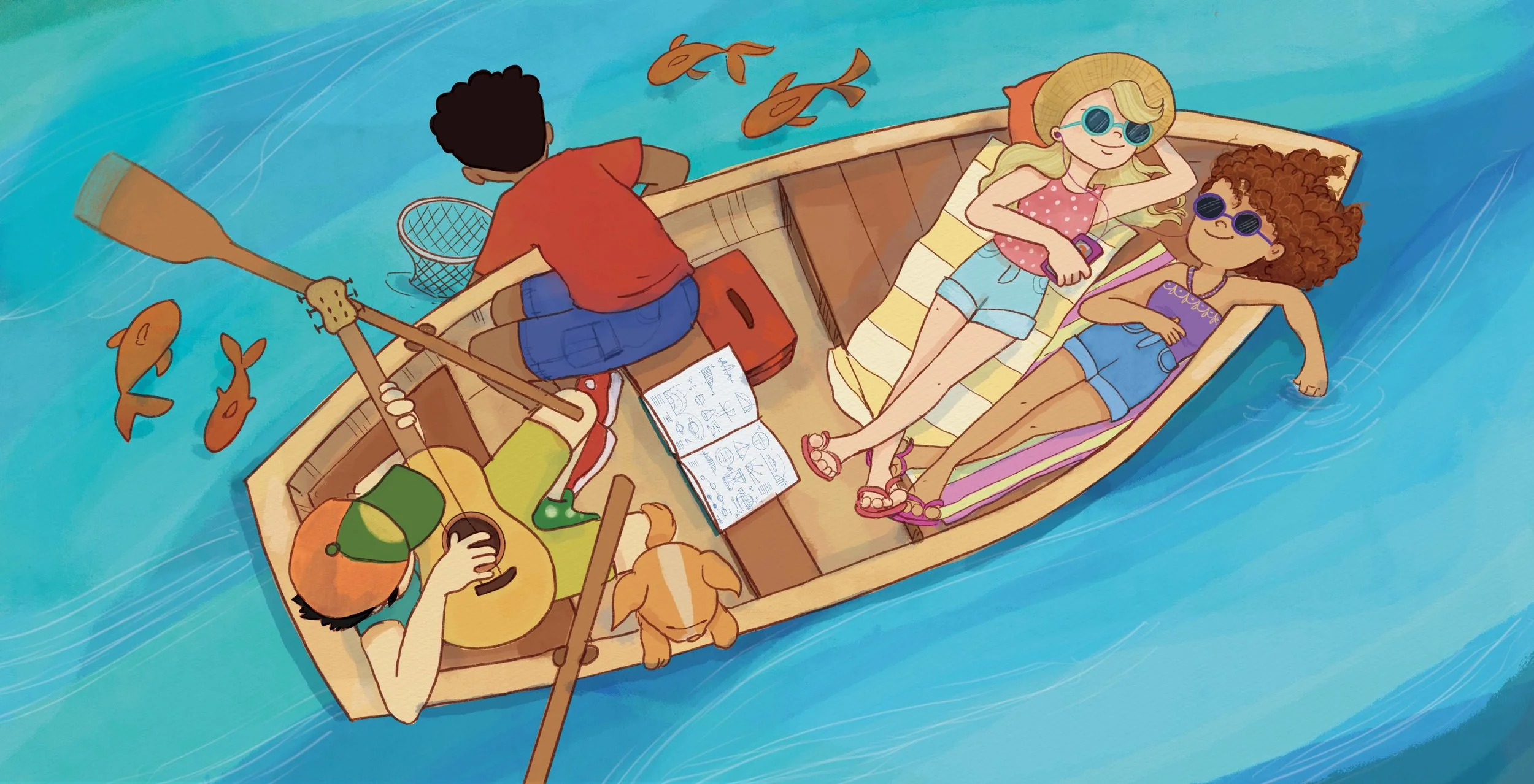 Art Work  from Lean on Me: A Children's Picture Book (LyricPop) 4