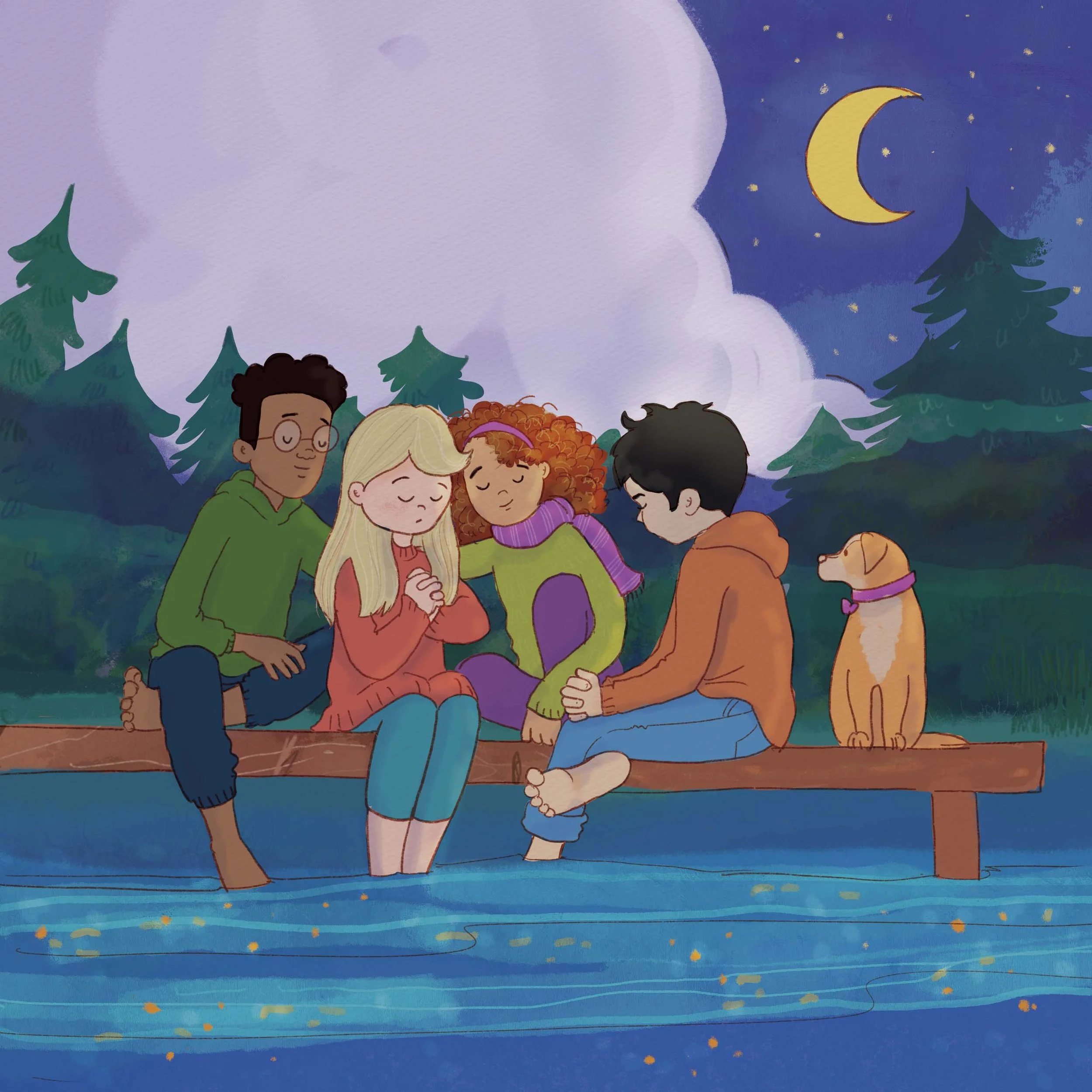 Lean on Me: A Children's Picture Book (LyricPop) 6