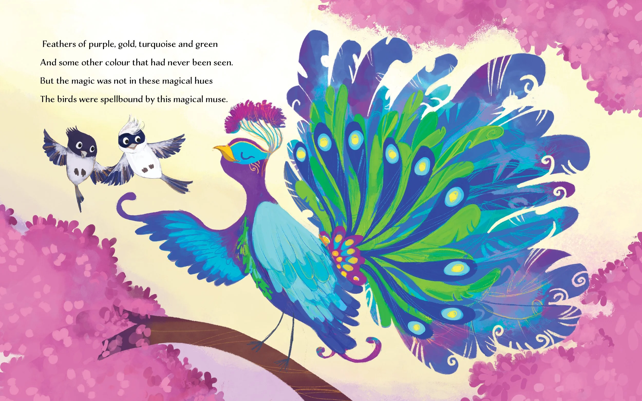 The Bird In The Pink Poui Tree Paperback – Interior 5