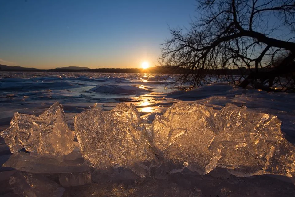 Icy Hudson River Sunrise - Photo courtesy of Alan Orr, Hudson Valley In Pictures