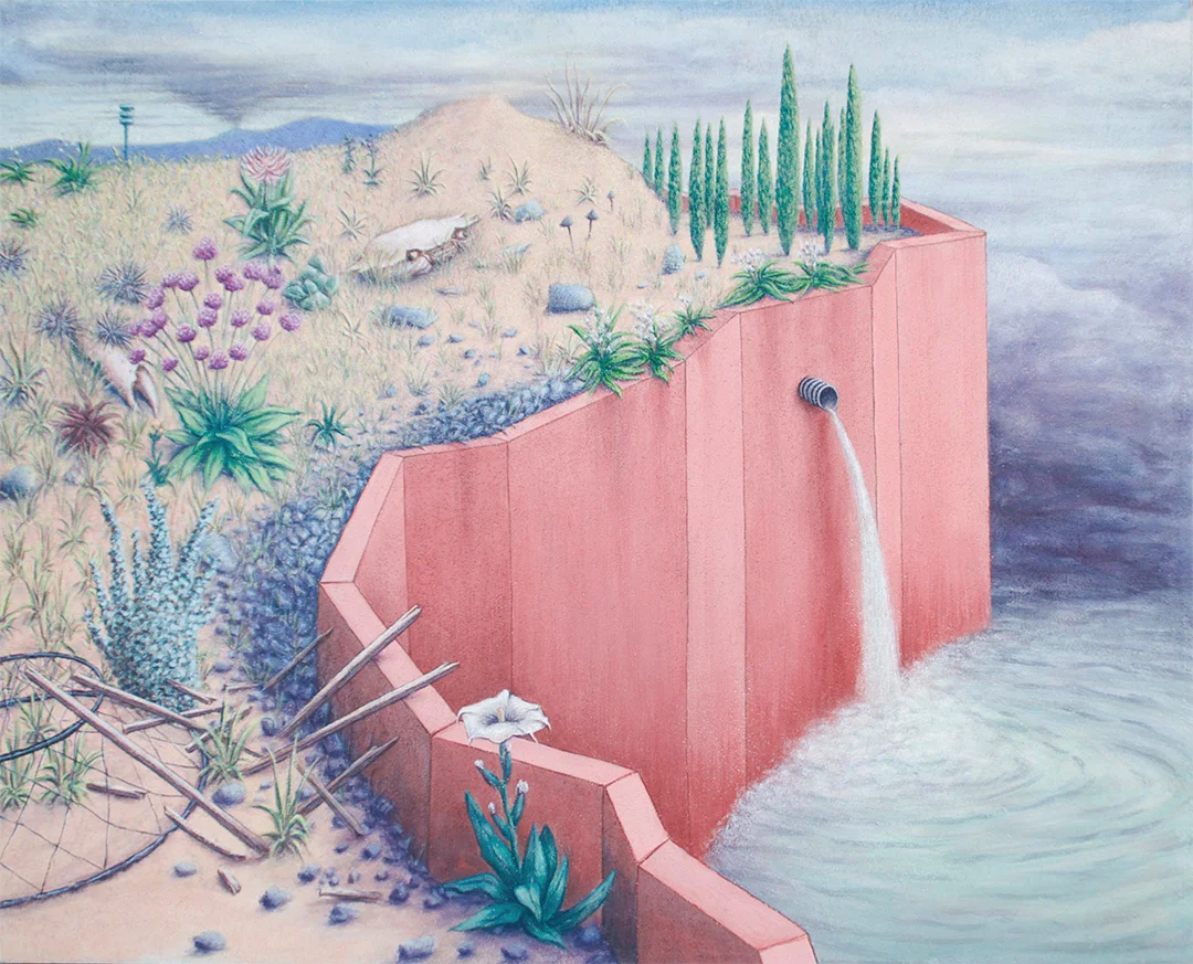 Angler's Rest , 2013, flashe on panel