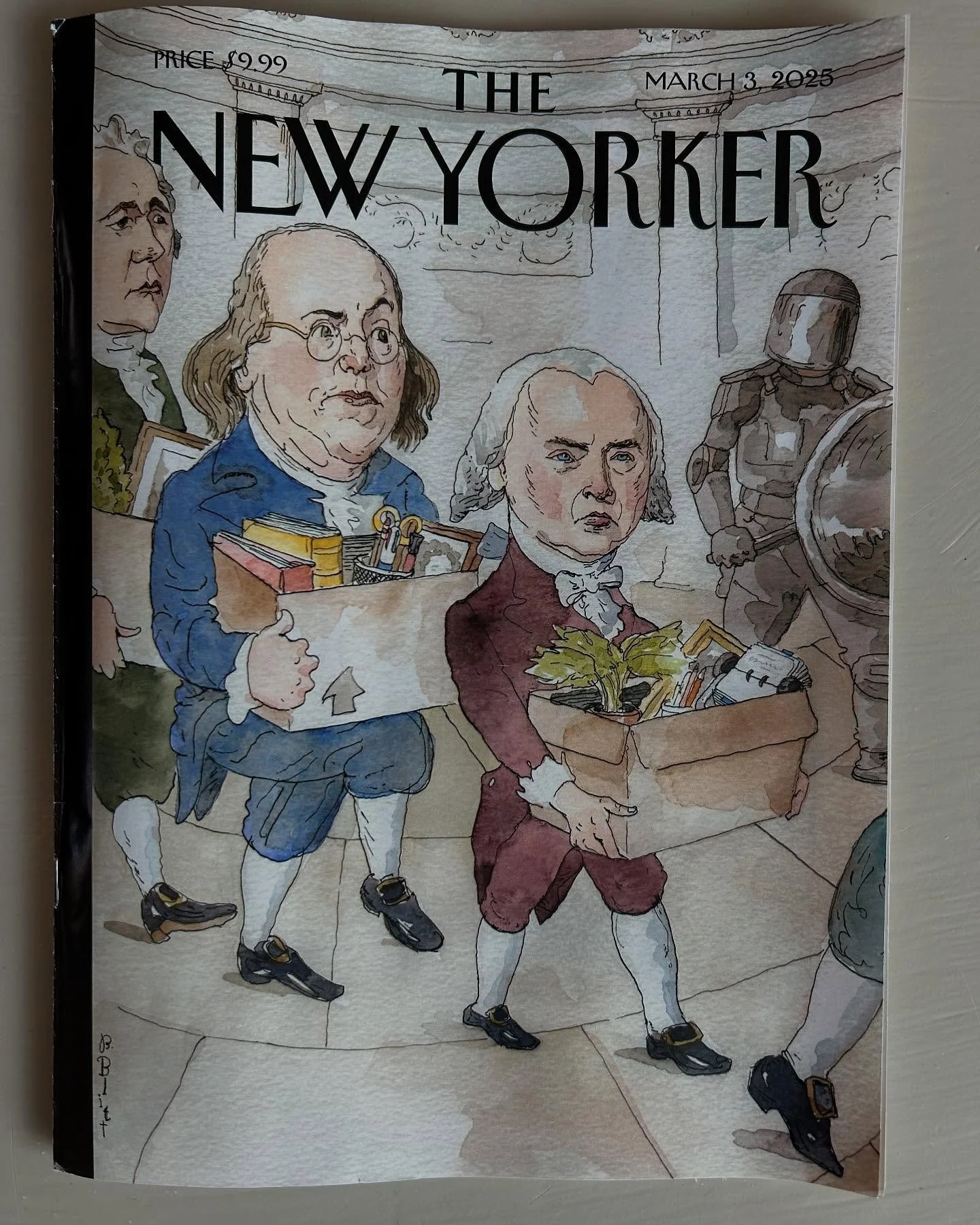 Barry Blitt&rsquo;s current cover illustration is titled, &ldquo;You&rsquo;re Fired&rdquo;. Brilliant.