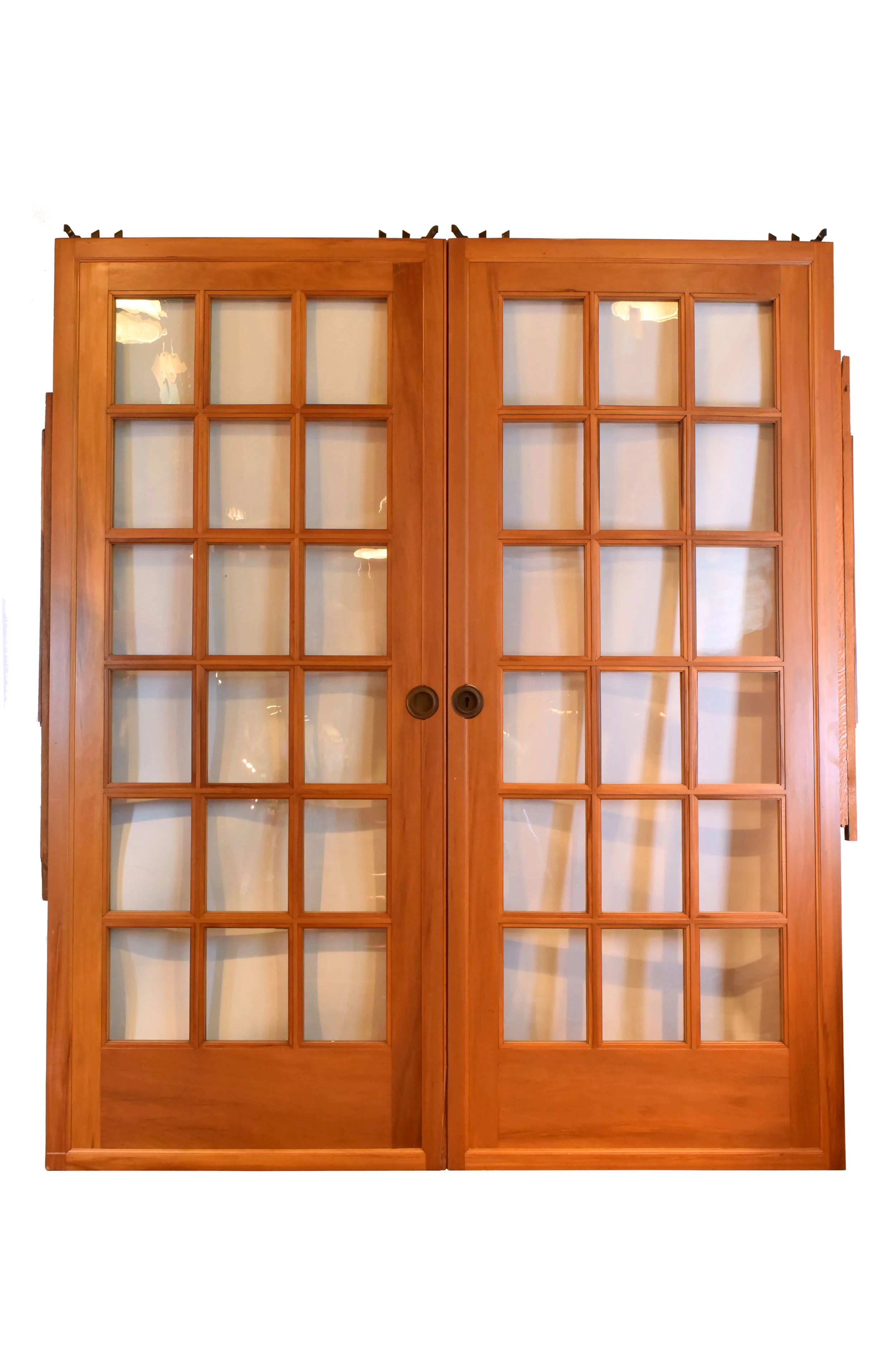 full view double pocket door set — ARCHITECTURAL ANTIQUES