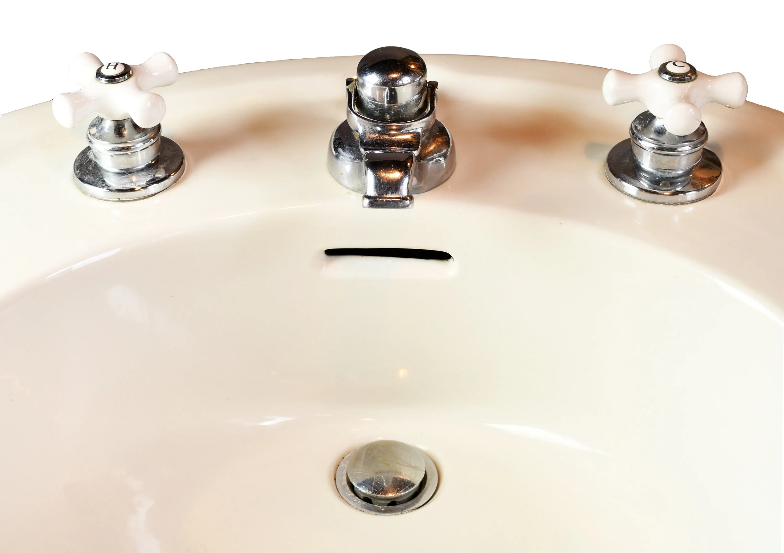 oval pedestal sink — ARCHITECTURAL ANTIQUES