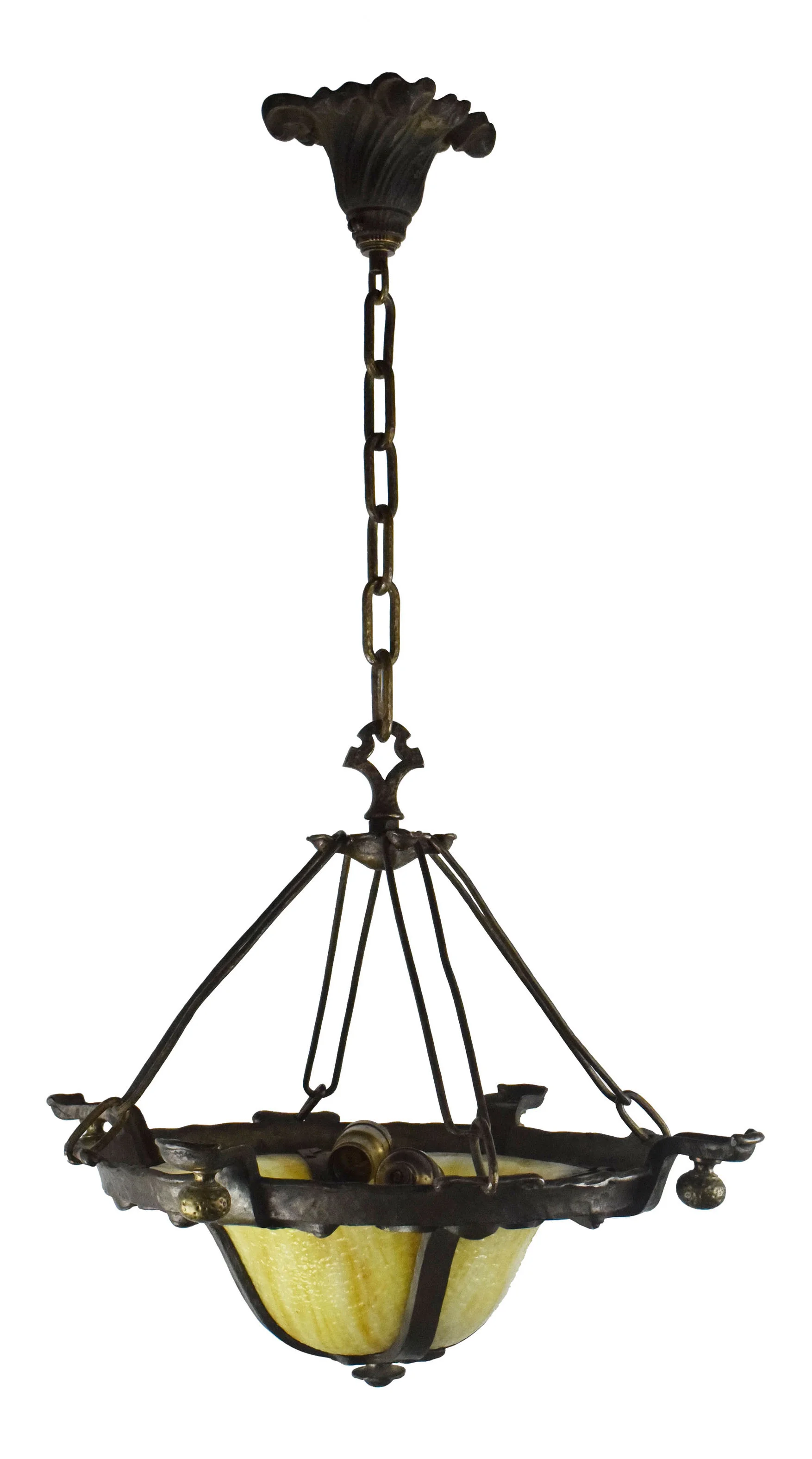 48071 hammered bent glass chandelier 1.jpg