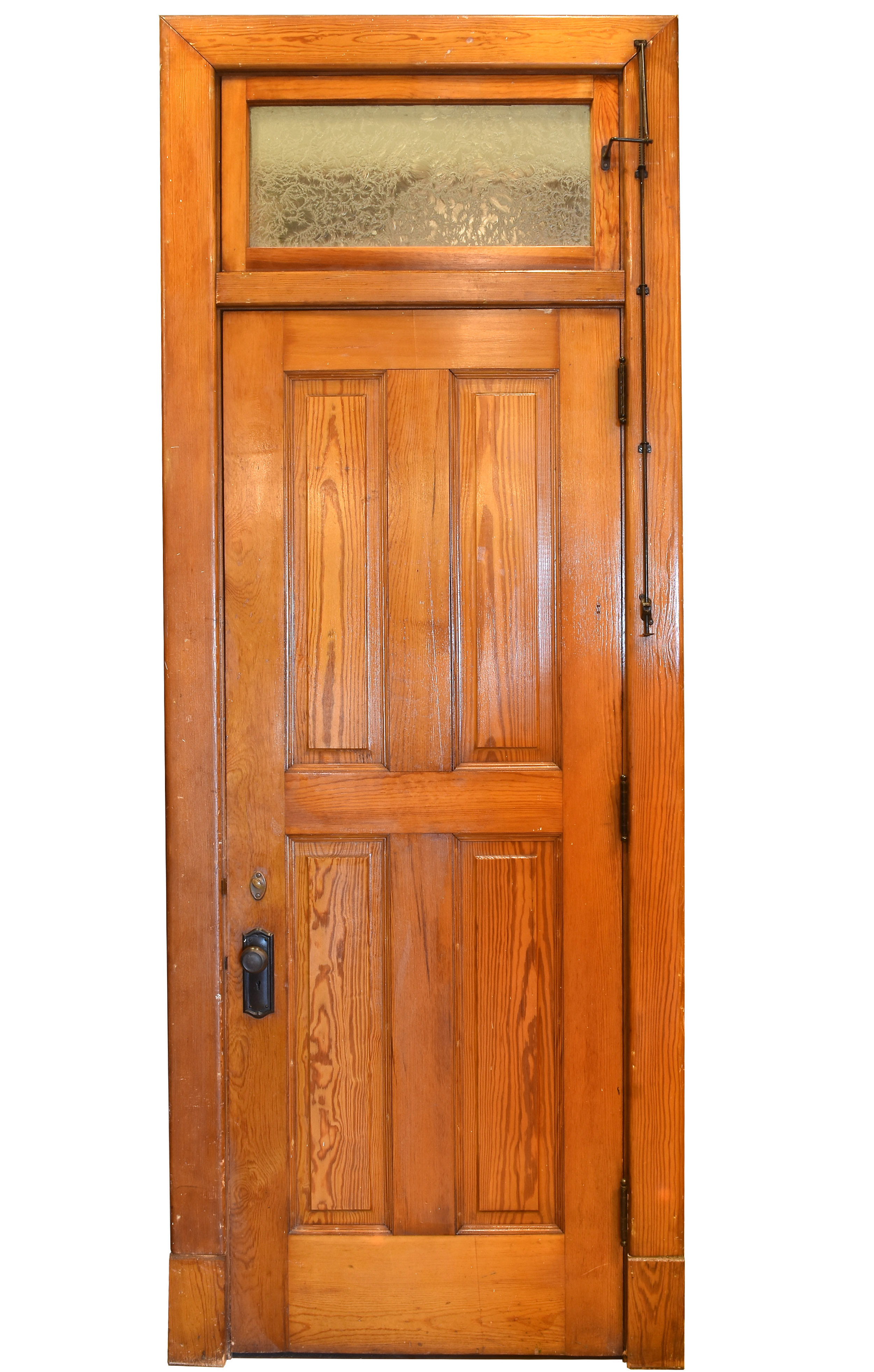 48402 Fur 4 panel door with Glass Transom original Hardware.jpg