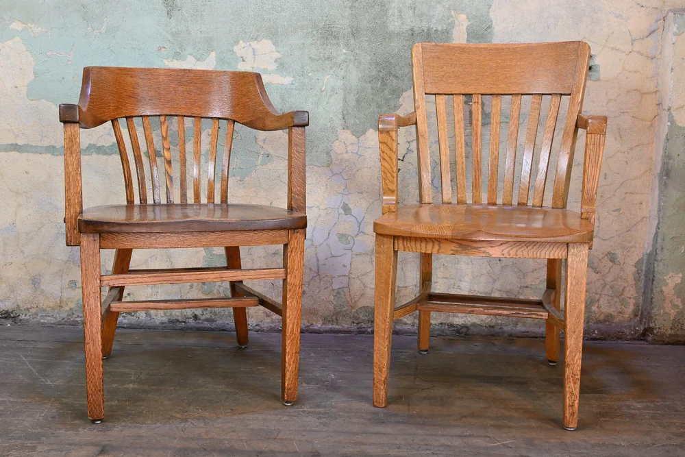 Antique Oak Office Arm Chairs Architectural Antiques Antique Oak Office Arm Chairs, Antique Oak Chairs With Arms