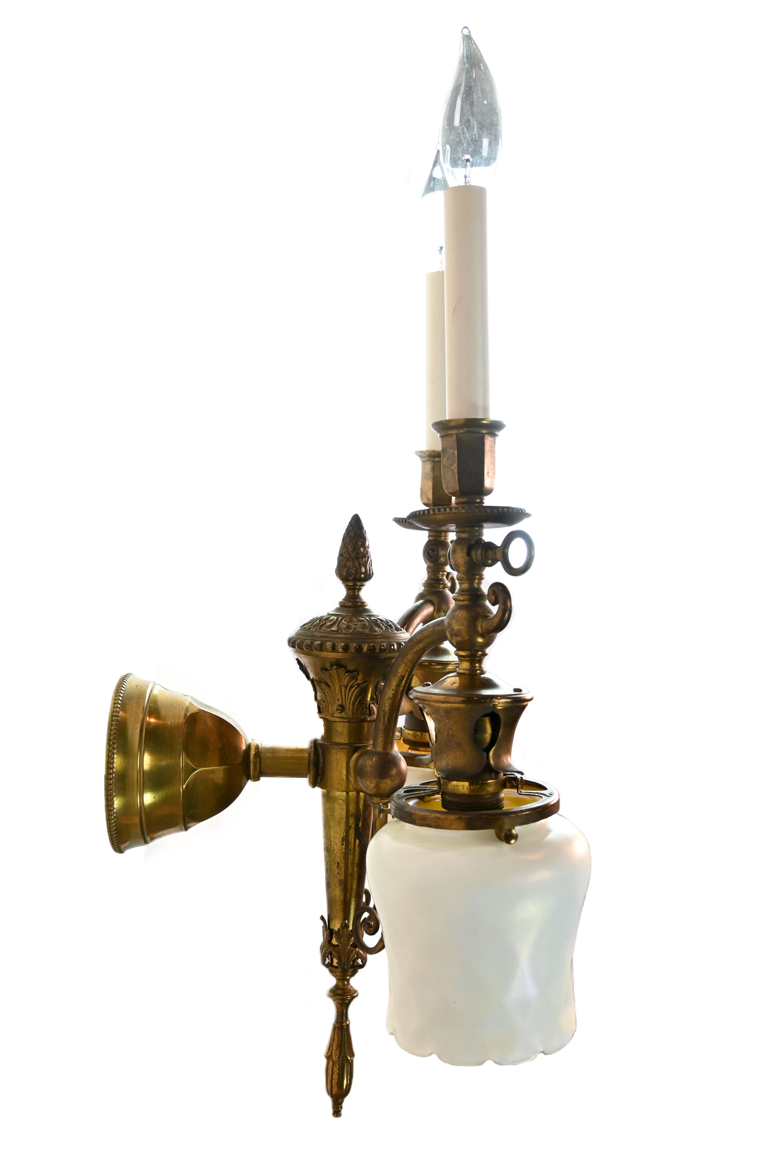 49813-gas-elec-torchiere-sconce-w-3-in-quezal-shades-2.jpg