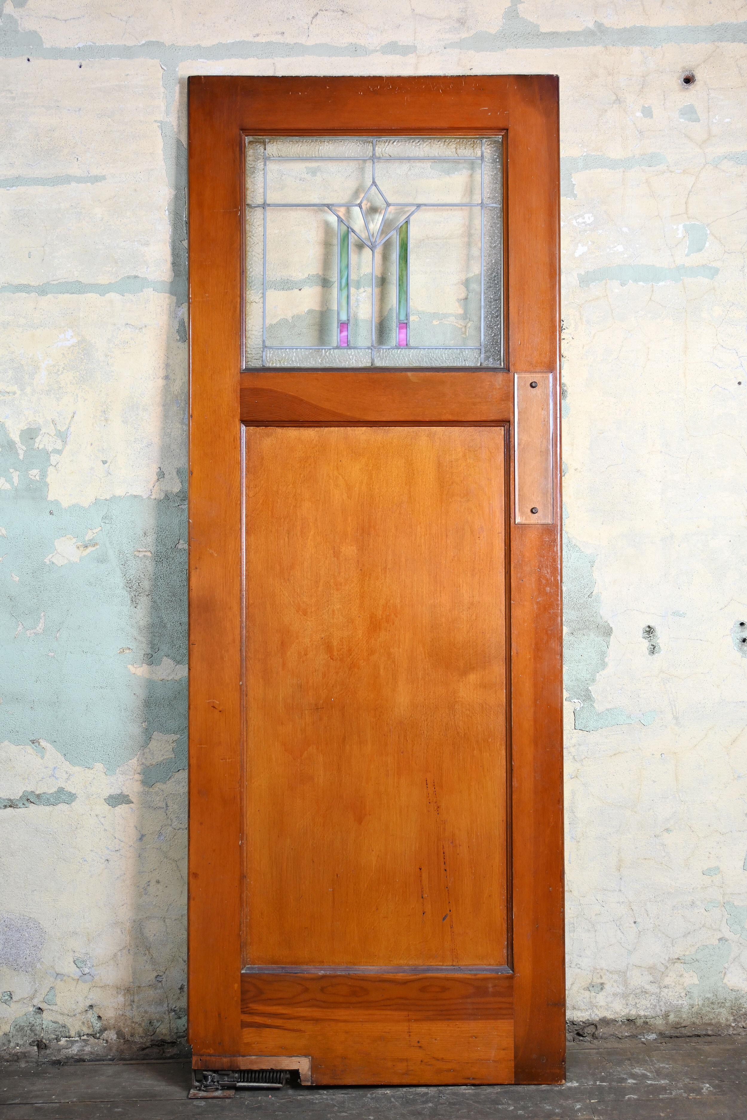 prairie glass swinging door — ARCHITECTURAL ANTIQUES