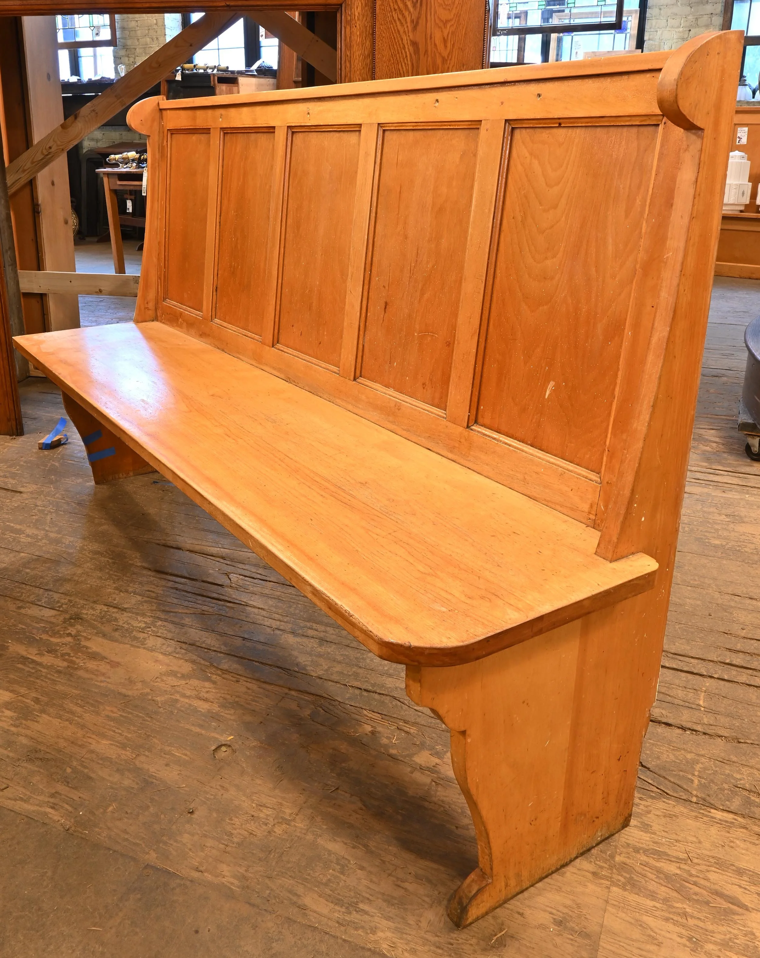 complete birch breakfast nook — ARCHITECTURAL ANTIQUES