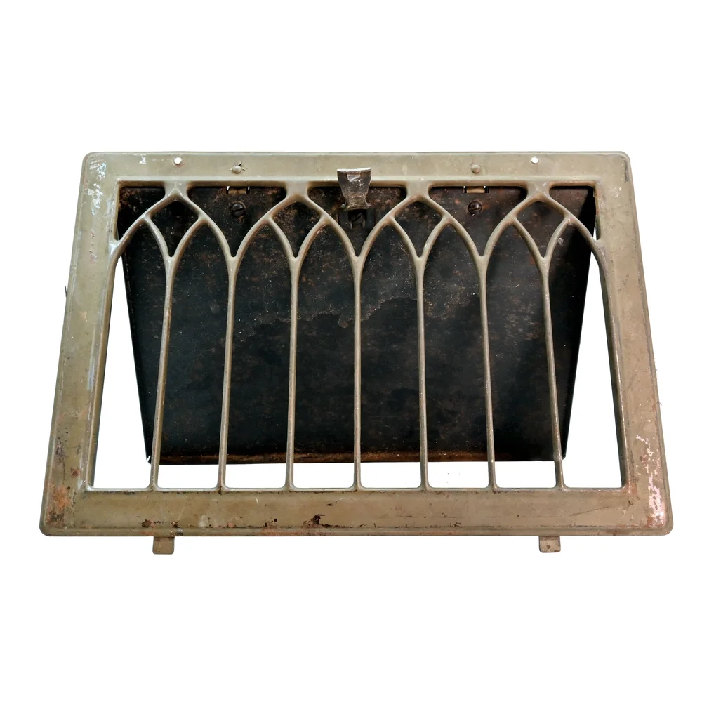 Cast Iron Vintage Baseboard Register Covers Cast Iron Baseboard