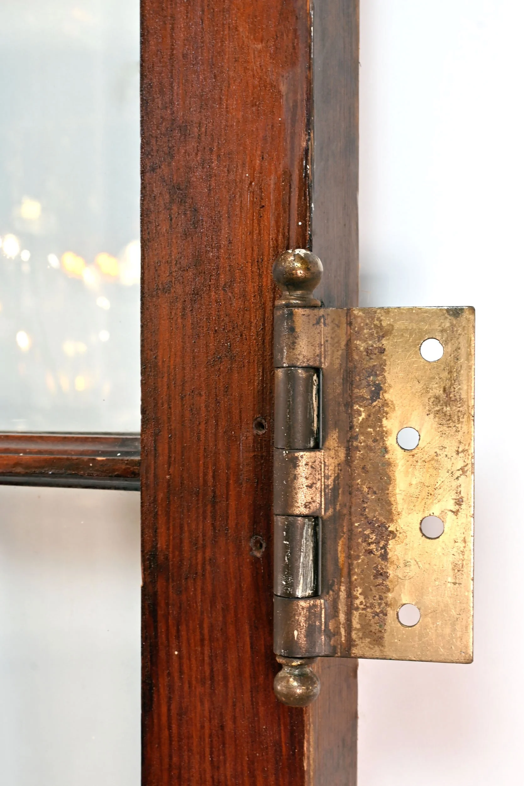 fullview narrow 24 pane french doors with hardware — ARCHITECTURAL ANTIQUES