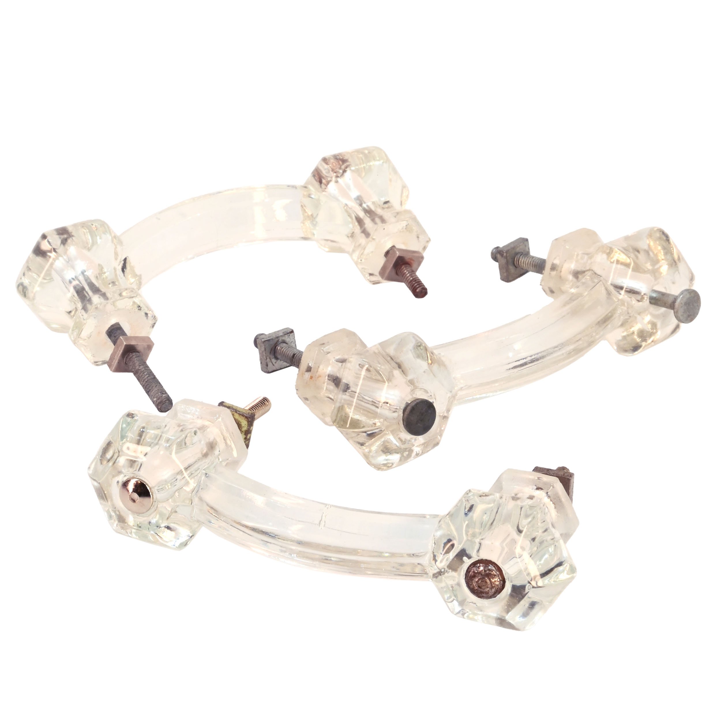 classic glass pulls — ARCHITECTURAL ANTIQUES