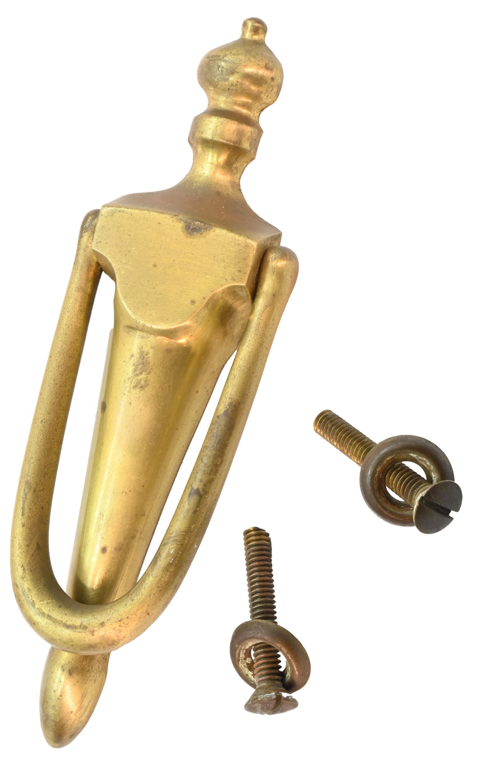 federal style cast brass door knocker