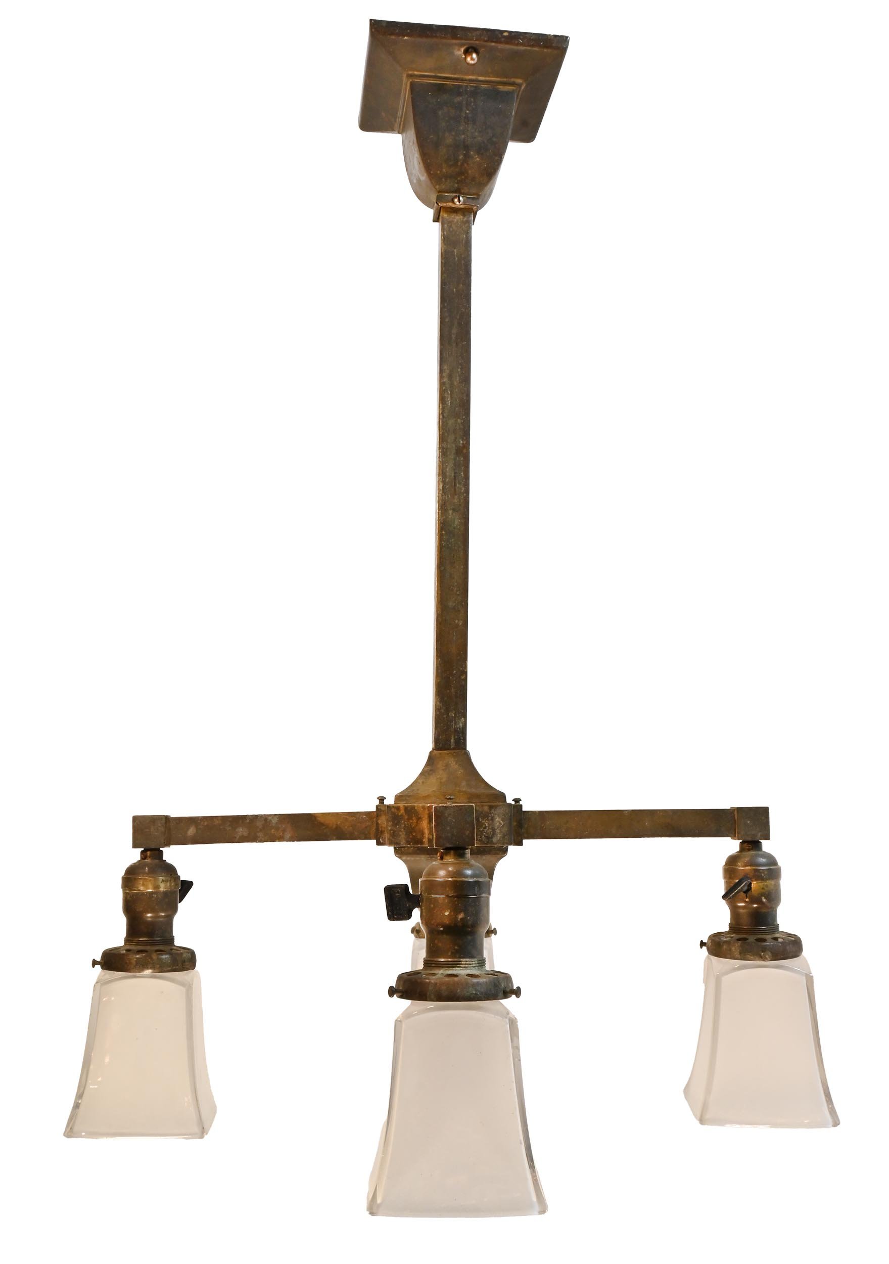 26202 mission 4 bell shade chandelier 1.jpg