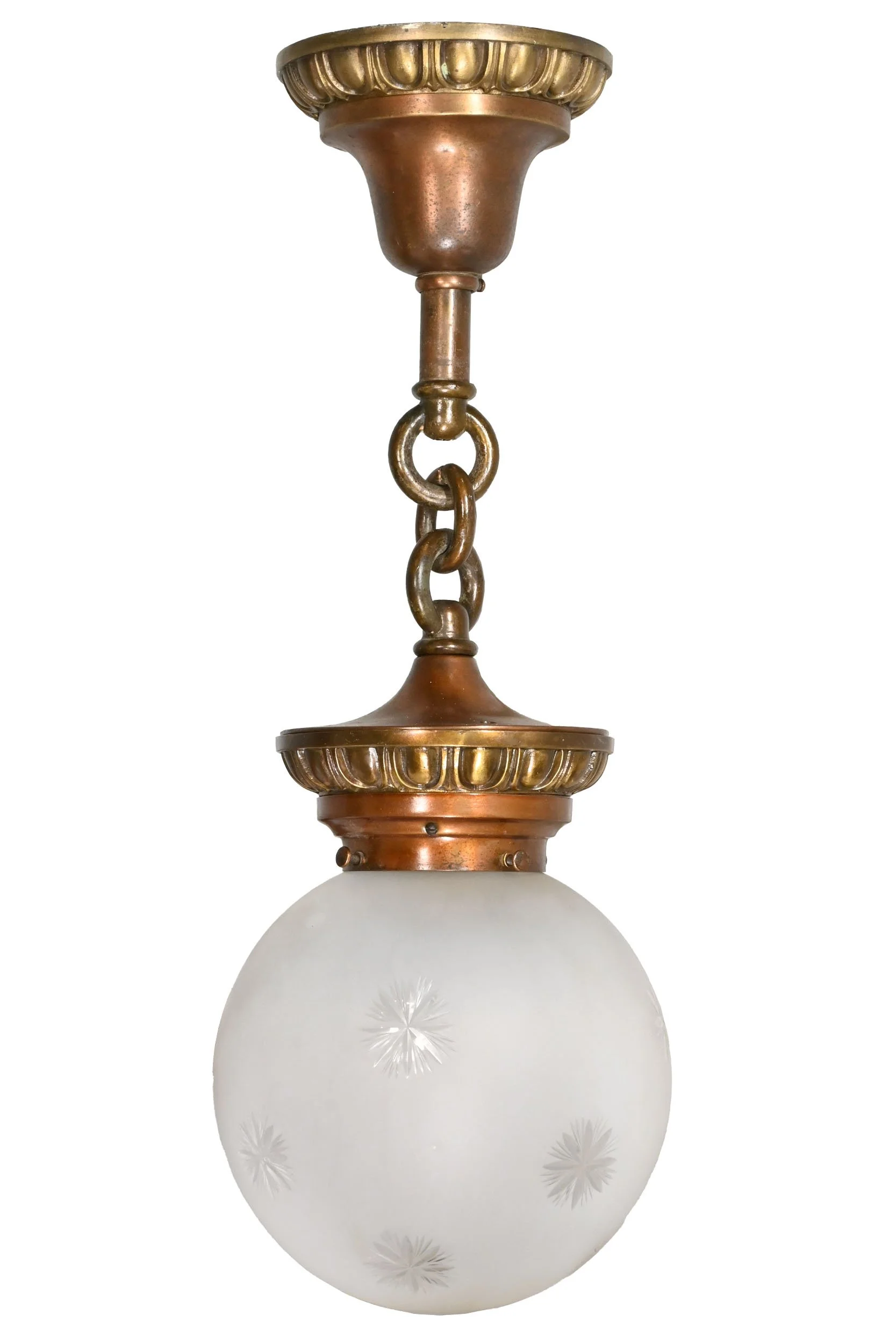 25514 red brass egg and dart pendant with star etched globe 2.jpg