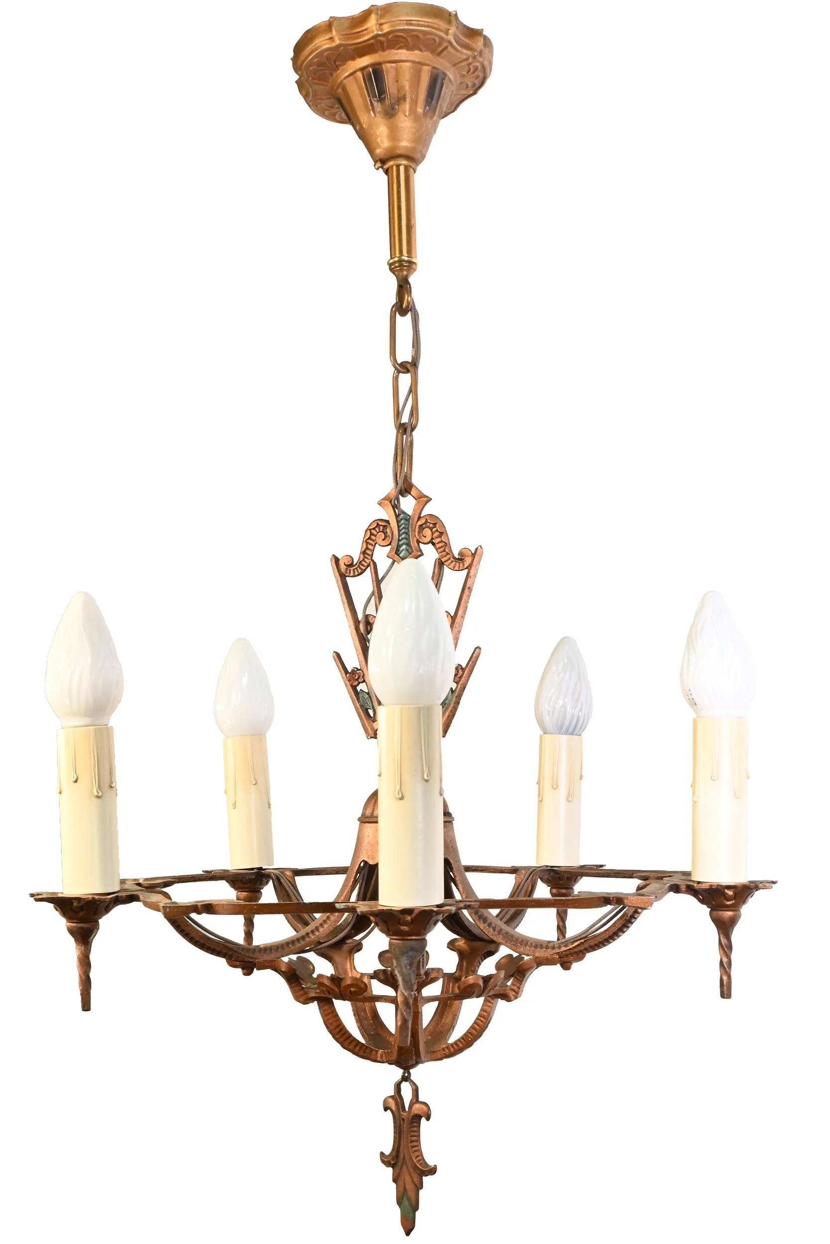 25725 five candle polychrome chandelier 1.jpg