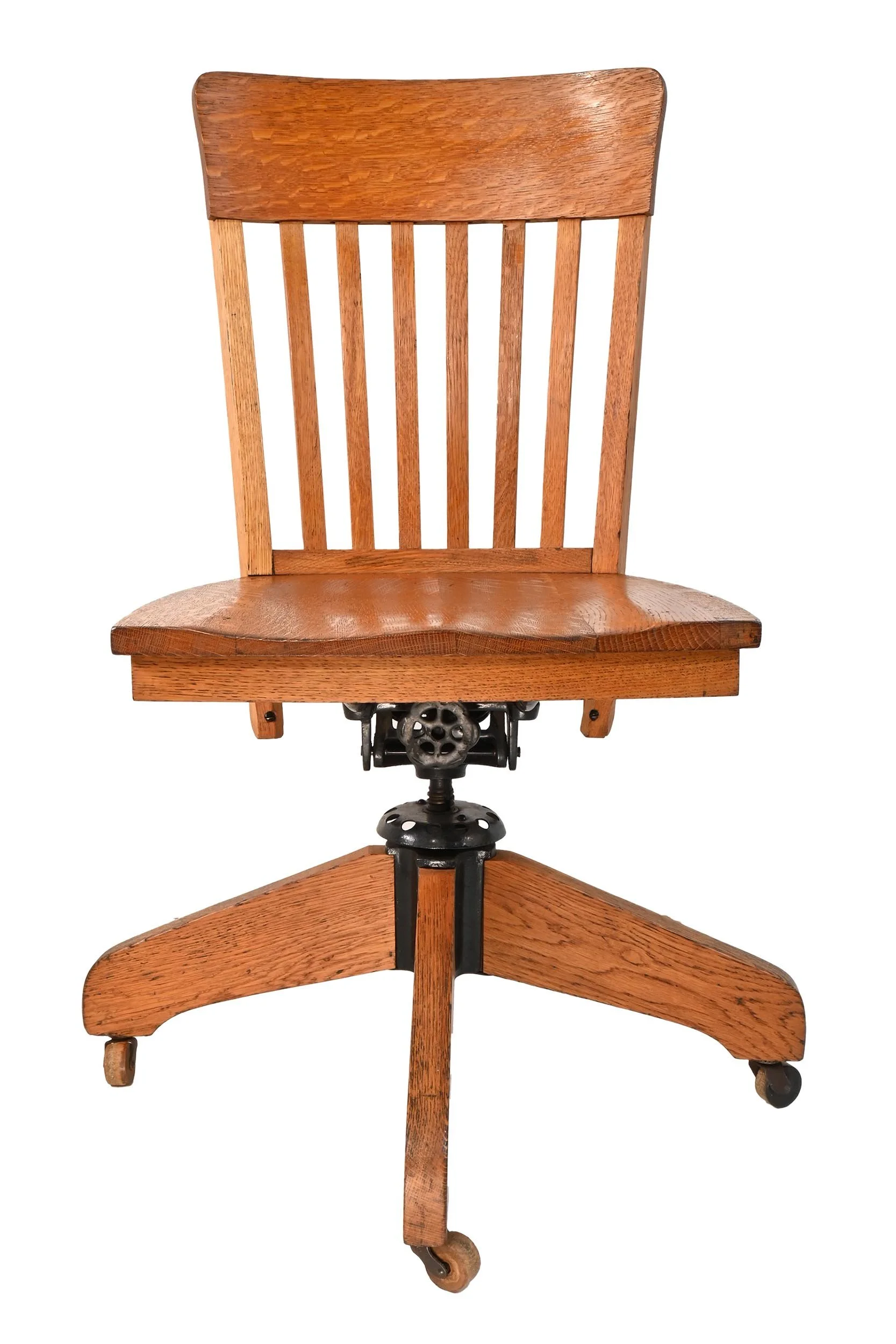 25767 qsawn rolling milwaukee slat back desk chair 2.jpg