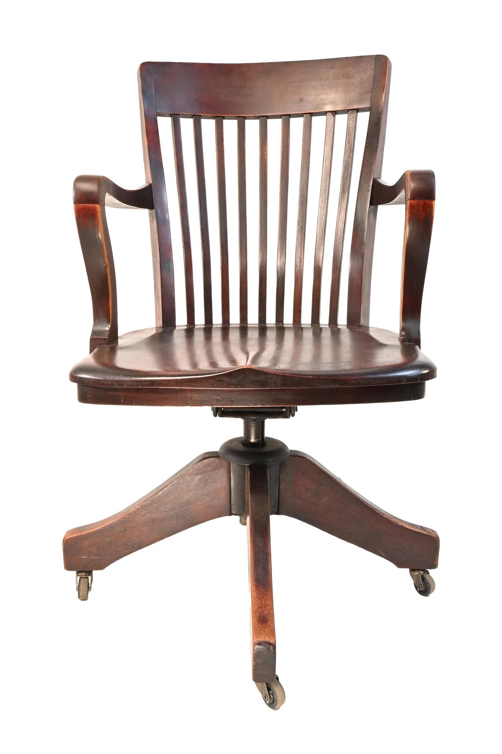 25765 crocker rolling bent arm desk chair walnut 2.jpg