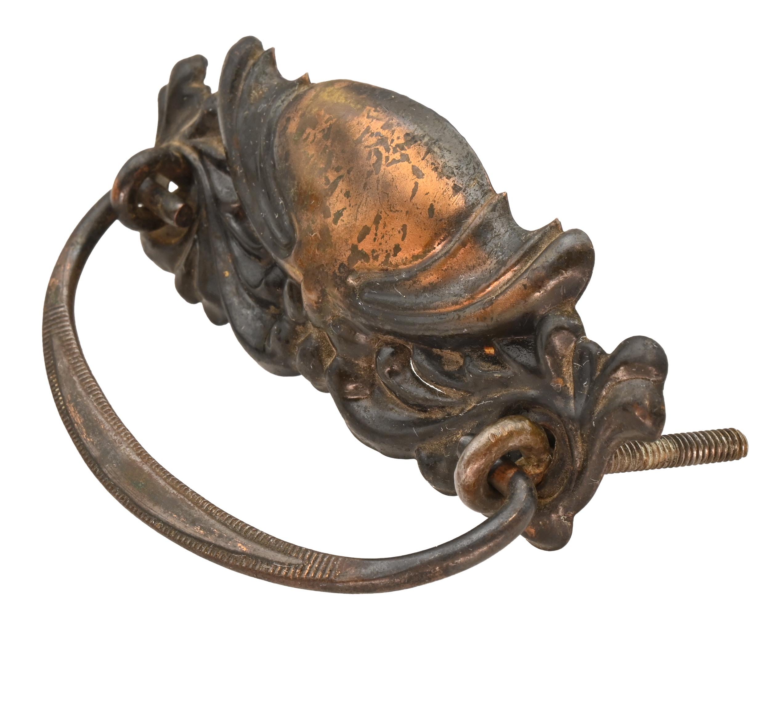 25172 copper gilt satin bail pull pair 1.jpg
