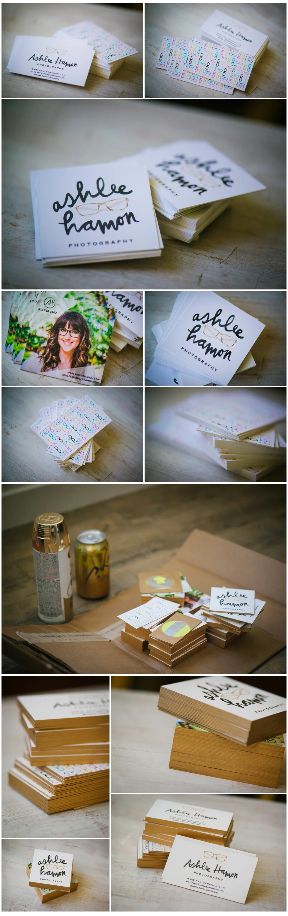 Ashlee Hamon Photography Business Cards