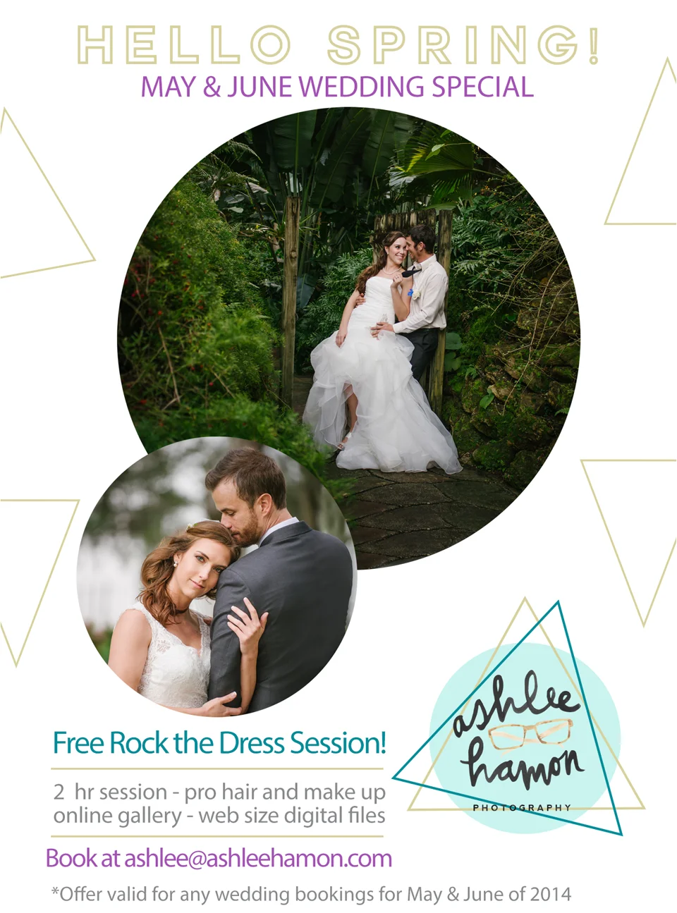 spring wedding special