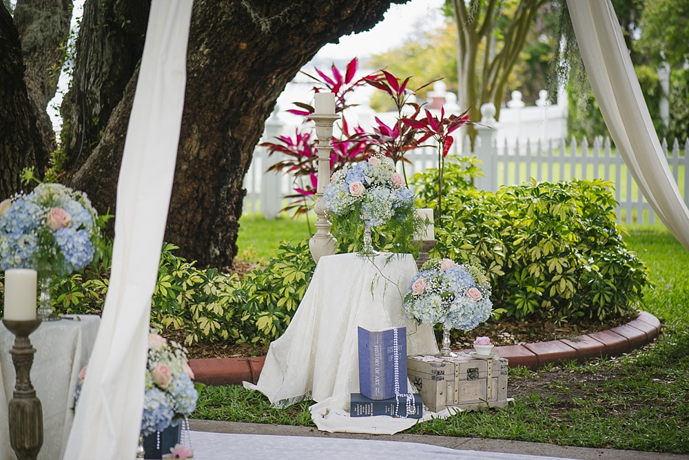 hydrangea palmetto riverside B&B wedding photos