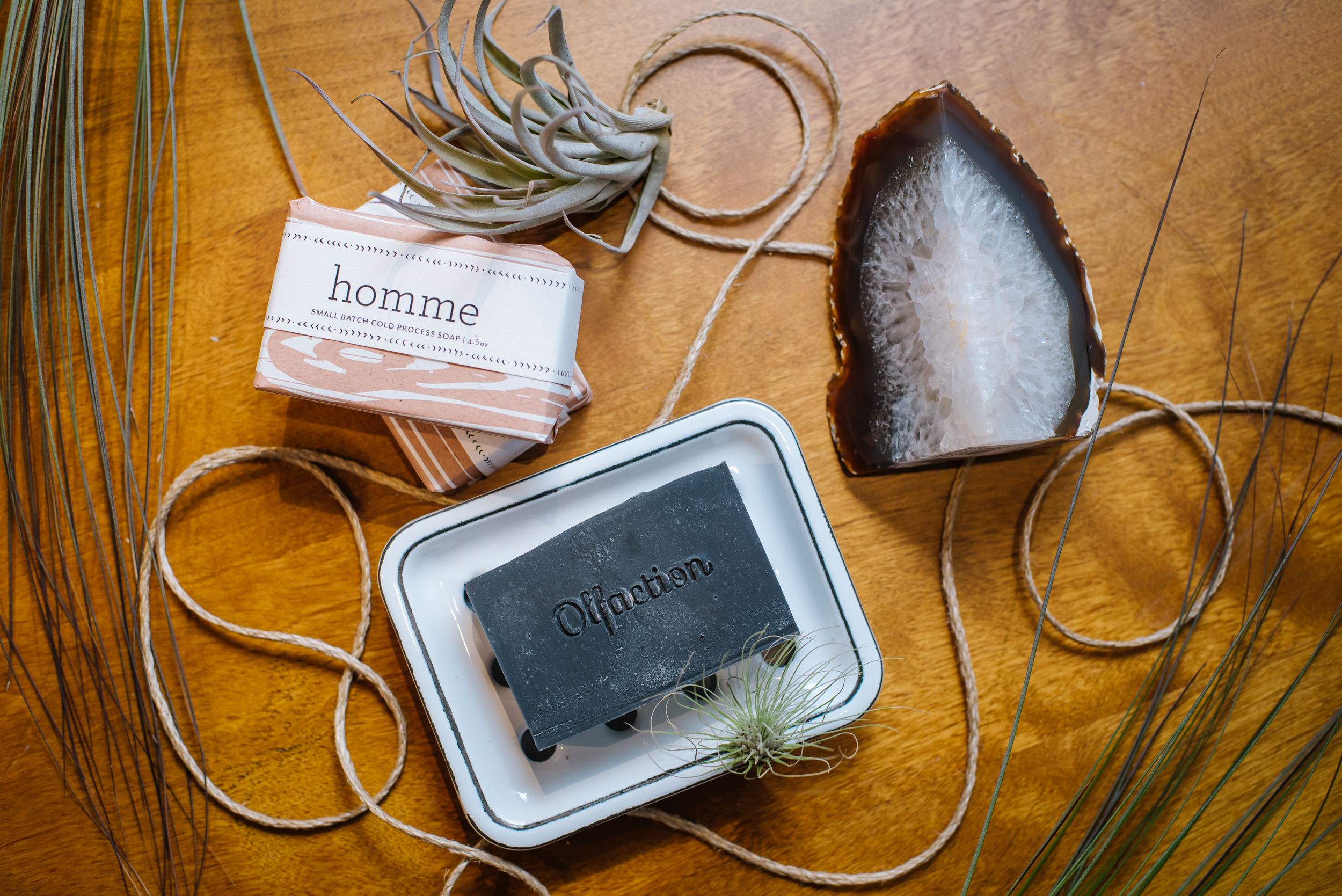 I started the year with Olfaction! These handmade soy soaps and candles are to die for!&nbsp;