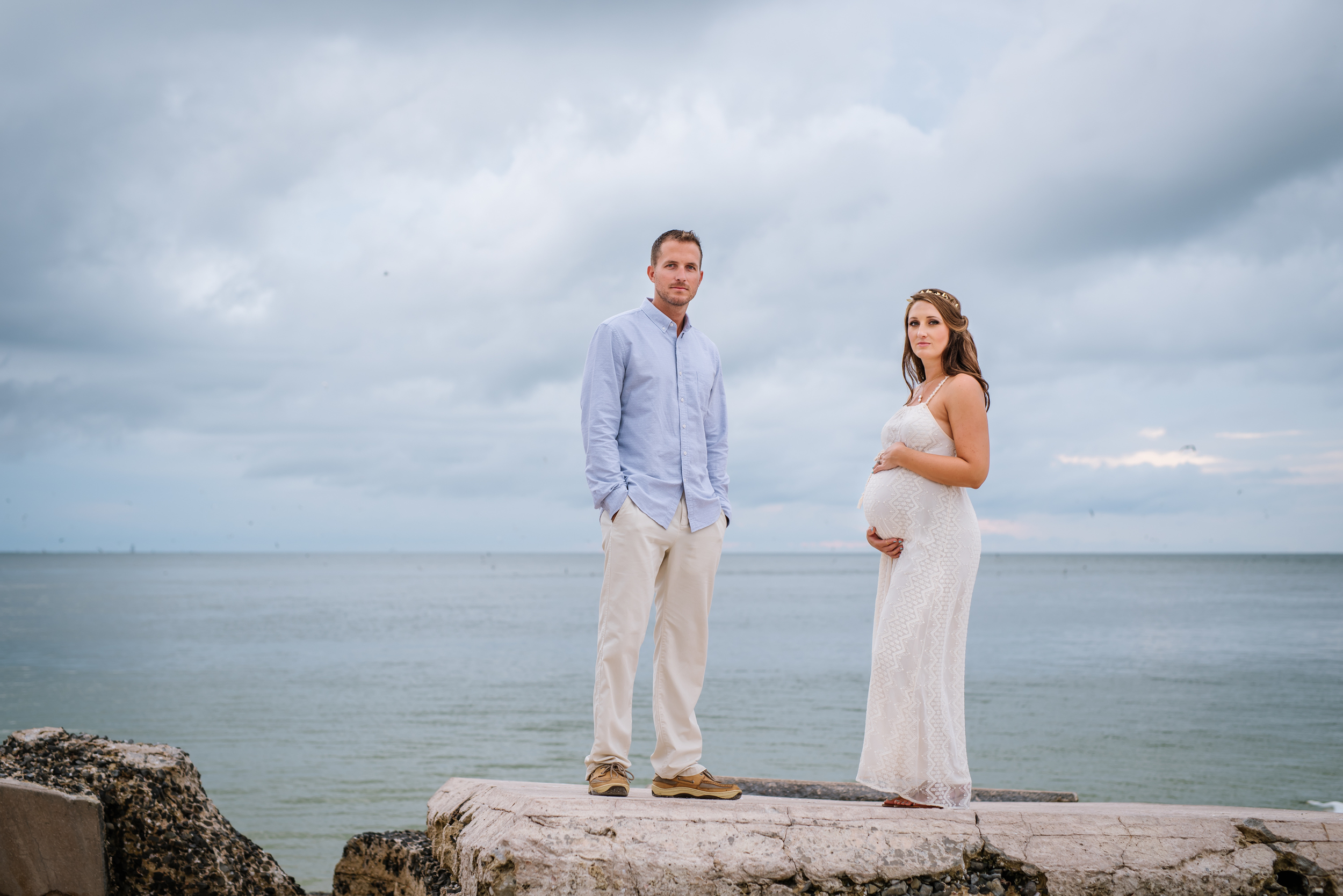 These two got married at the Post Card Inn with me in 2014 and they flew back from Baltimore for a babymoon and a maternity session. I LOVE how they came out!&nbsp;