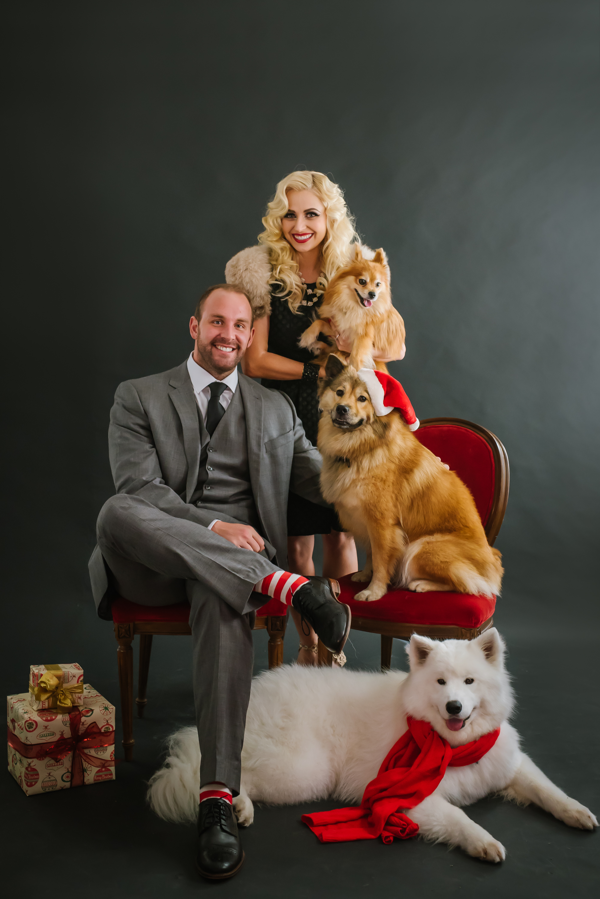 Then it was more pups at the studio for our holiday mini sessions!