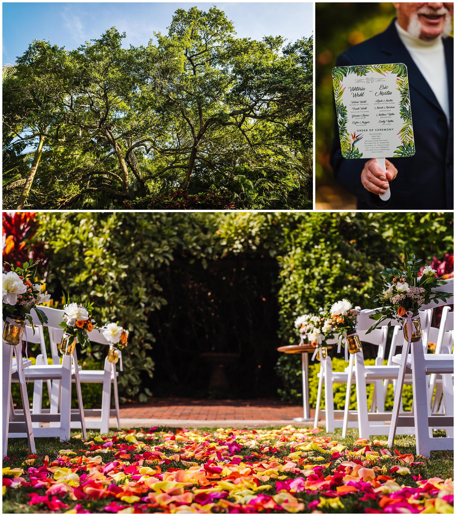 Bright Sunken Gardens Wedding Tampa Wedding Photography