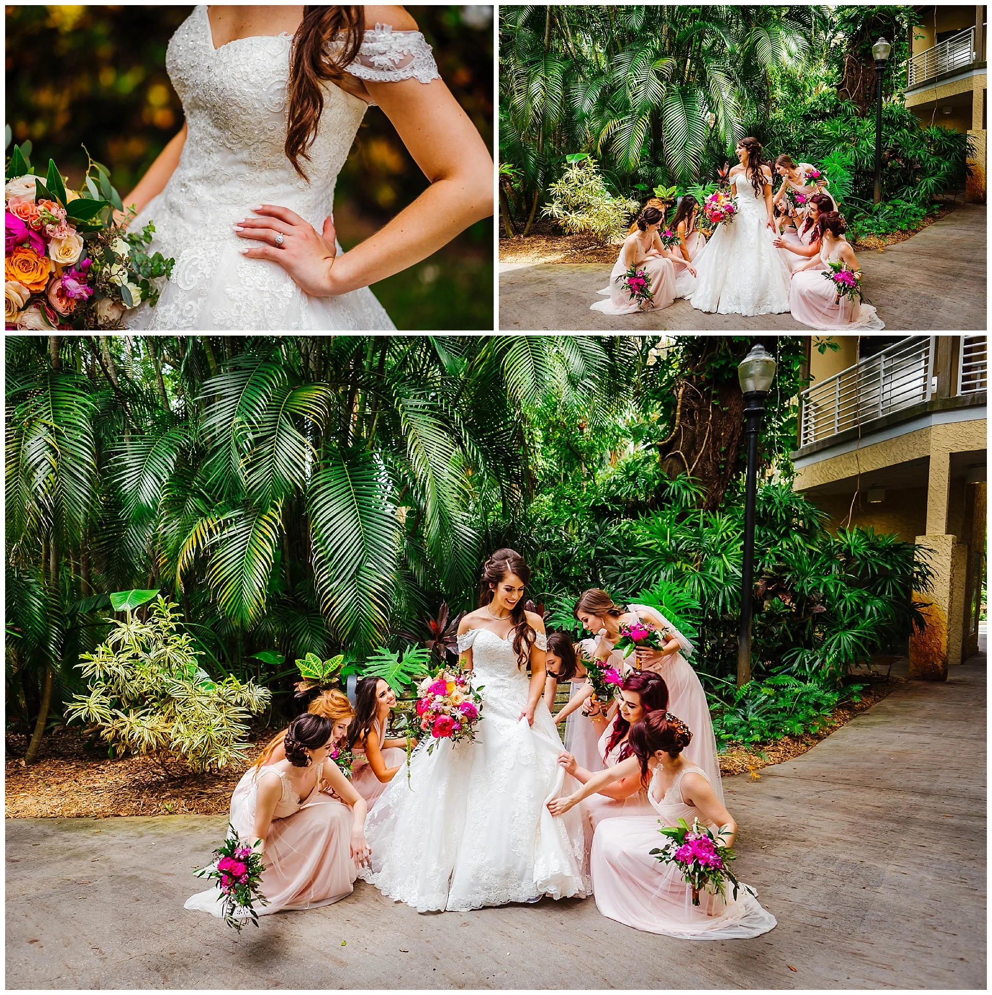 Fairytale Sunken Gardens Wedding Tampa Wedding Photography