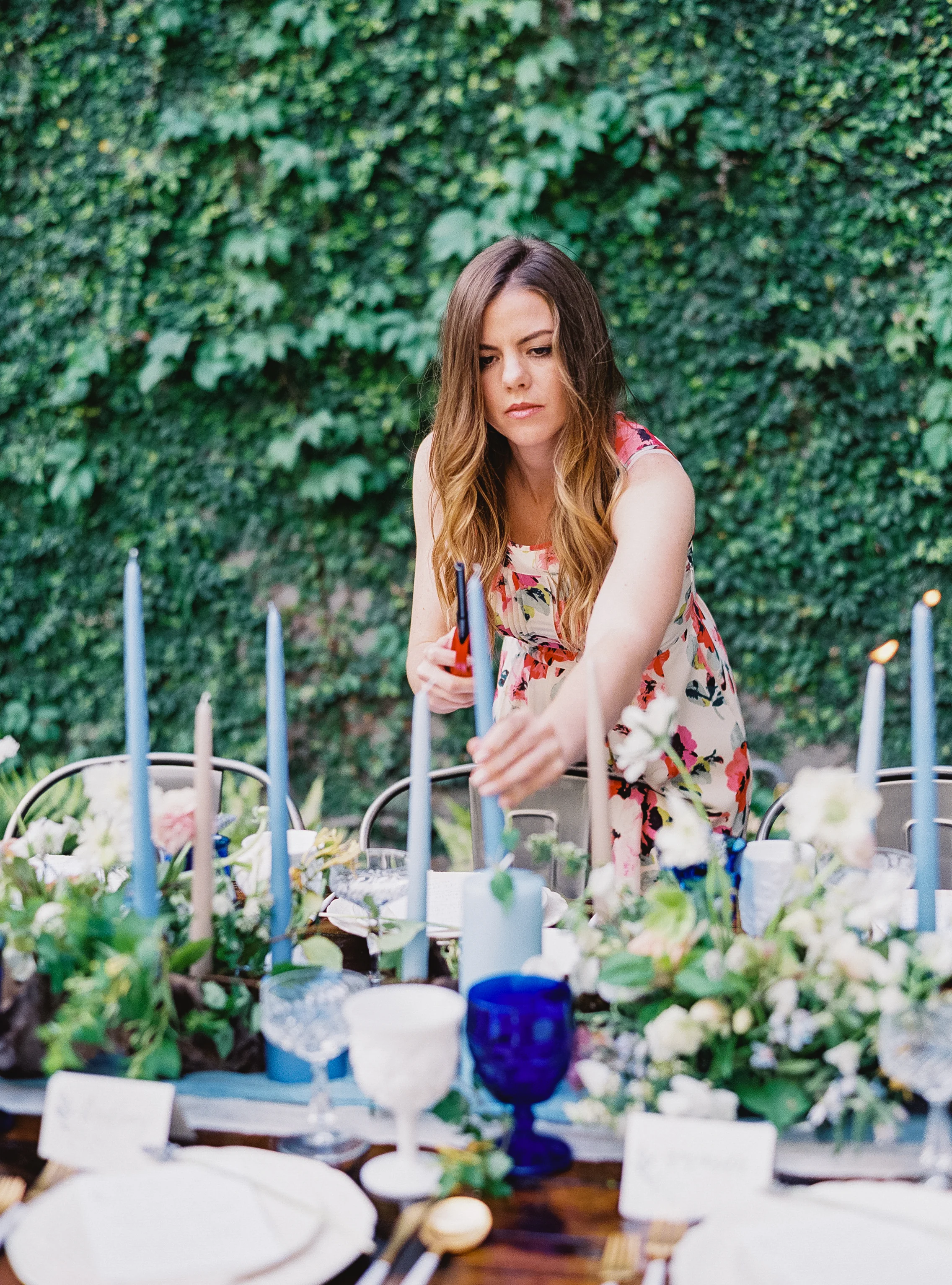 Photo by Michele Beckwith for Sobremesa Events with Ryder Sloan Events. HMU Marisa Perel