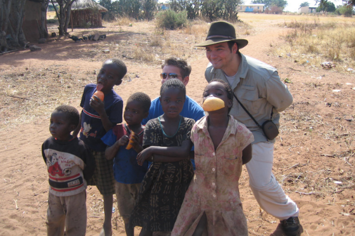 Hat-wearing Stewart Mittnacht, shown here in Africa, is no stranger to fieldwork. He volunteers with Blueprint Earth as a science writer and field surveyor. He has a large collection of undergraduate degrees and grew up on a steady diet of Carl Sagan and Isaac Asimov.