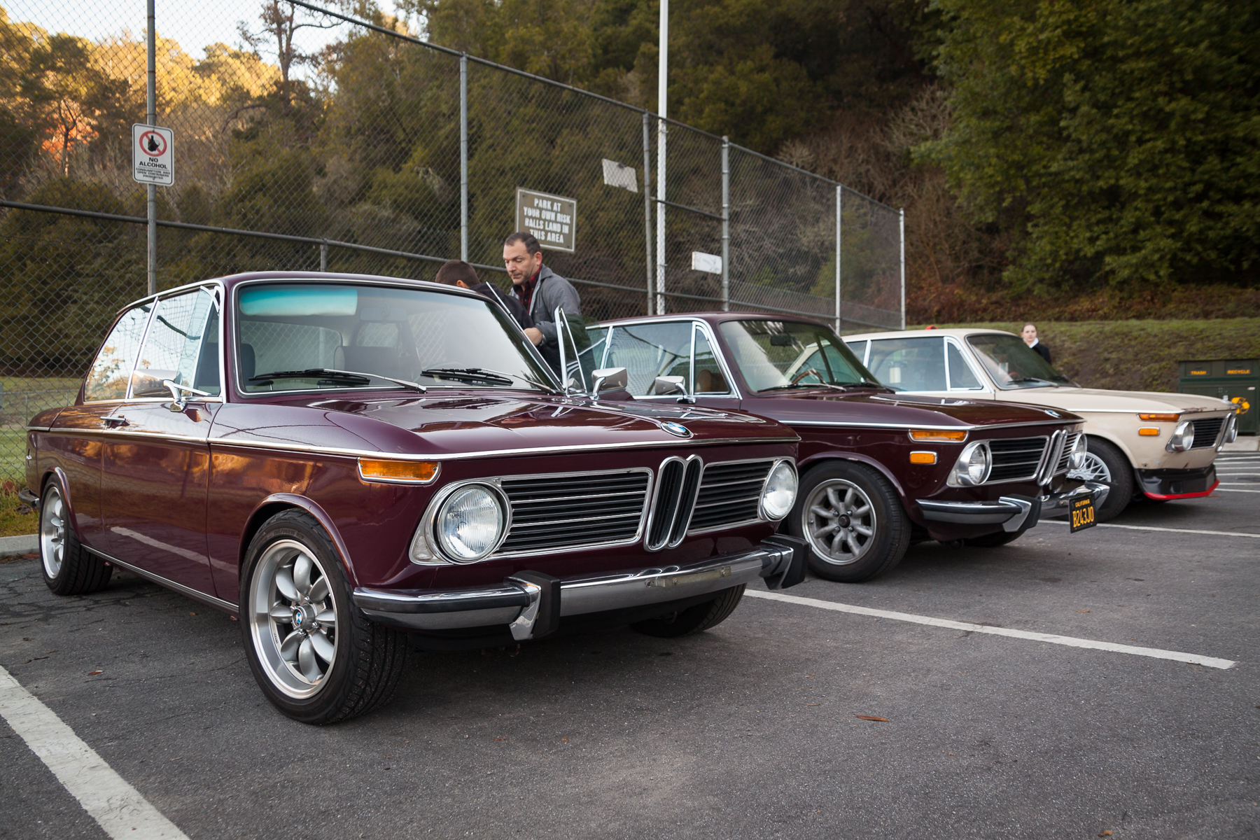 Three roundie BMW 2002s
