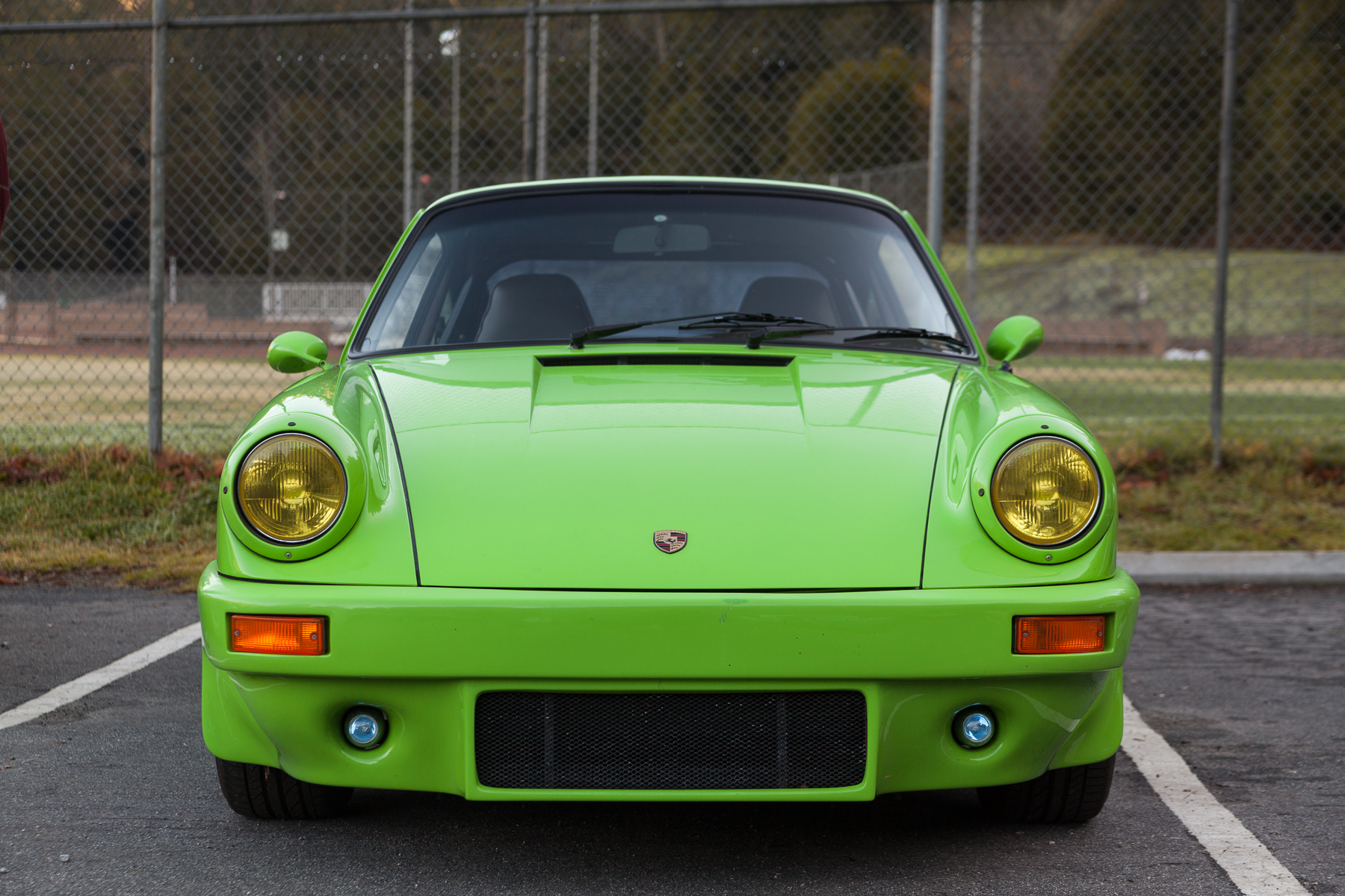 IROC influenced Porsche 911 in Viper Green