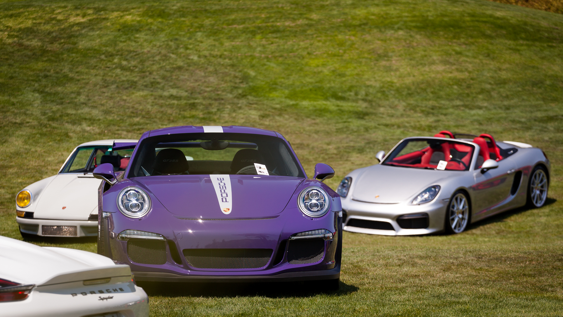 Porsche 991 GT3Rs front and center