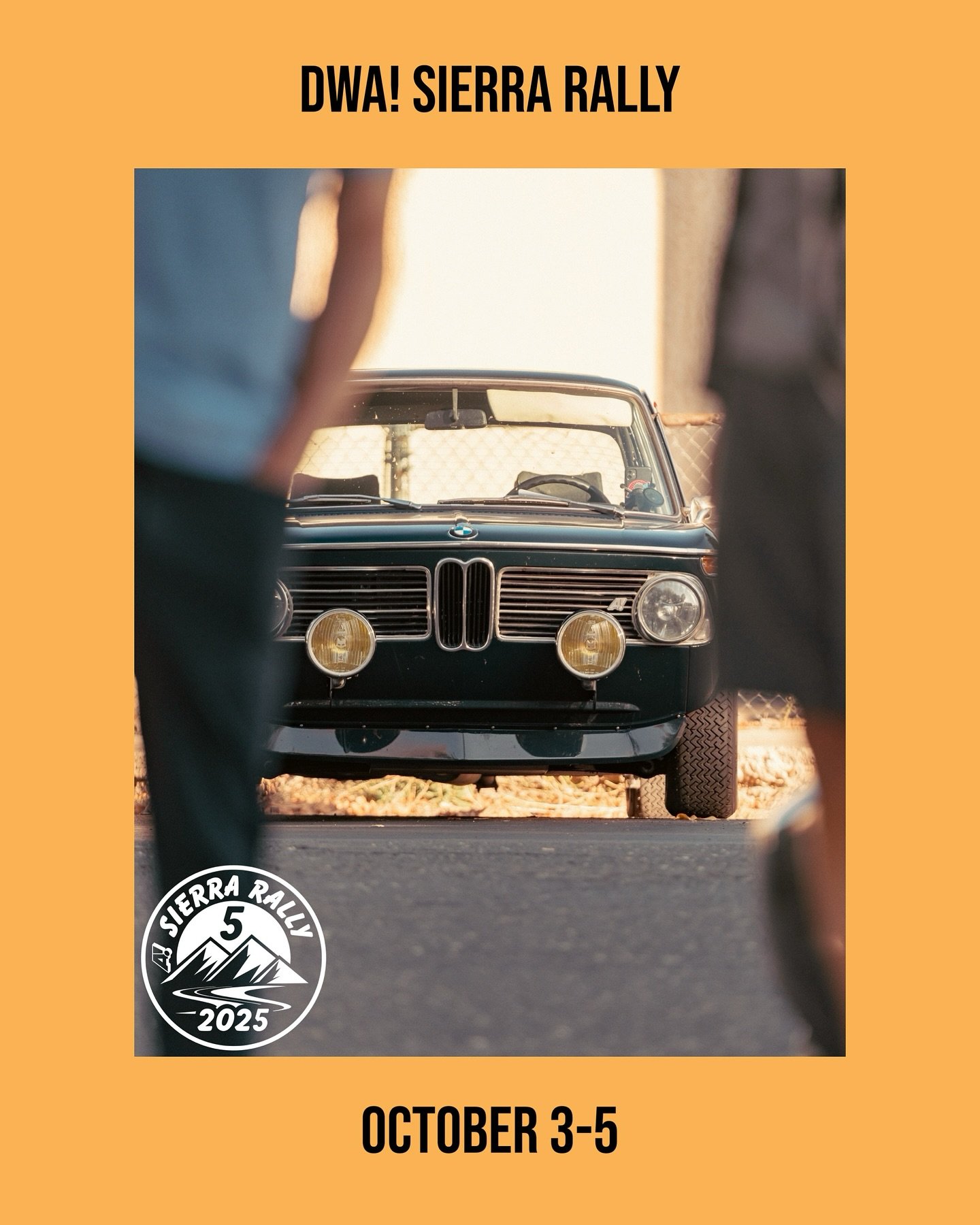 ONE WEEK! until we open up registration for the DWA! Sierra Rally(for DWA! Patreon members, link in bio). Registration will go live on Thursday, July 10th at 10 AM Pacific. We will open the registration to the general public later in the week IF THER