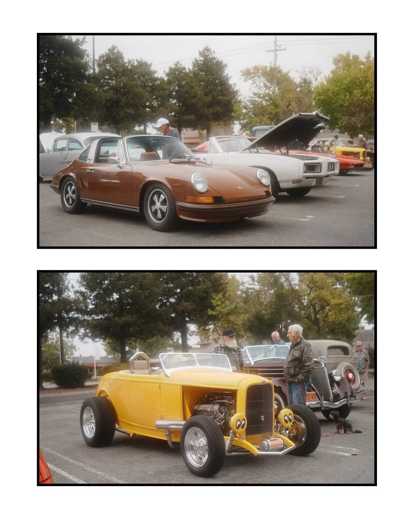 An eclectic morning at Capitola Cars and Coffee this morning.