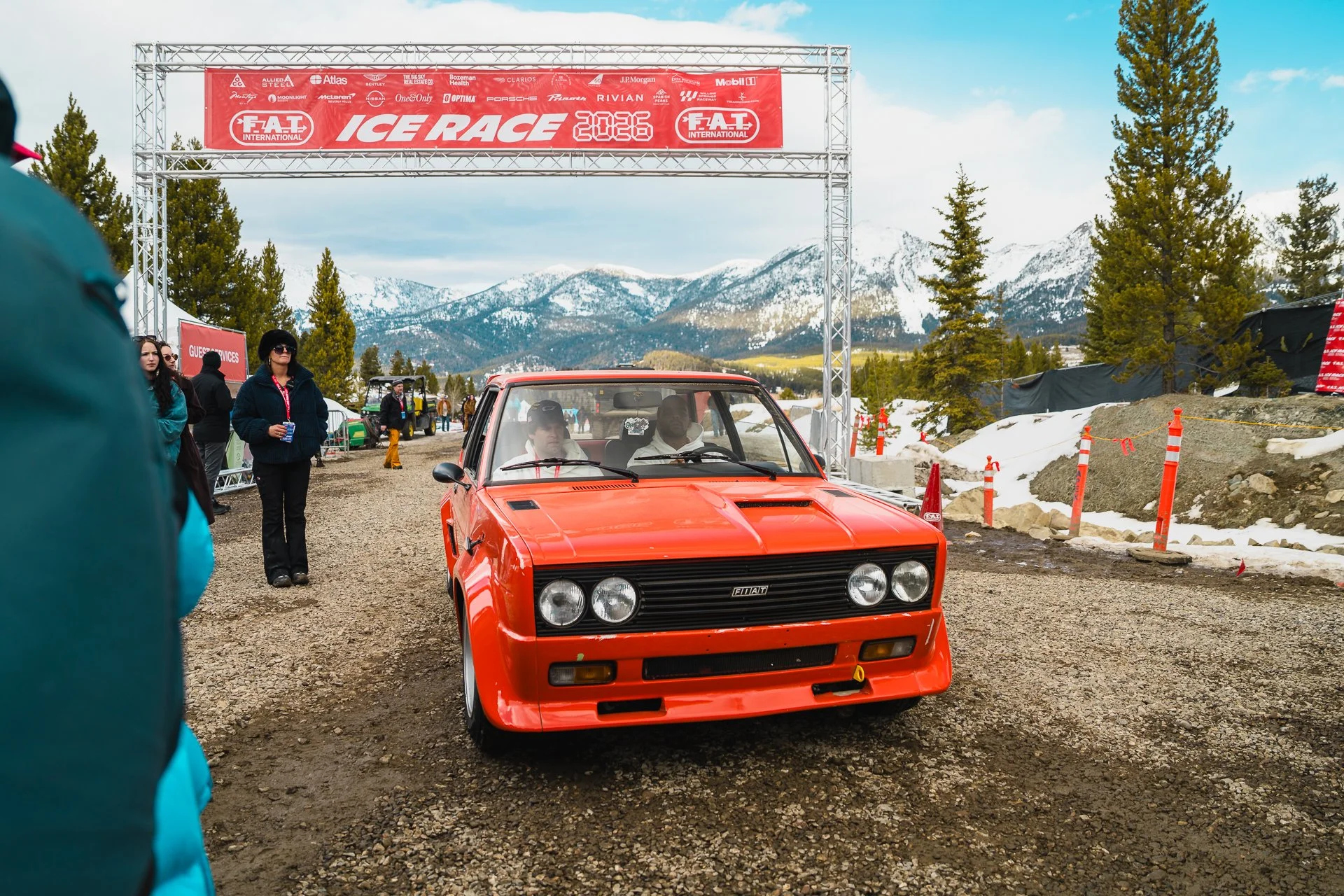 Leica Privilege at F.A.T. Ice Race in Big Sky Montana