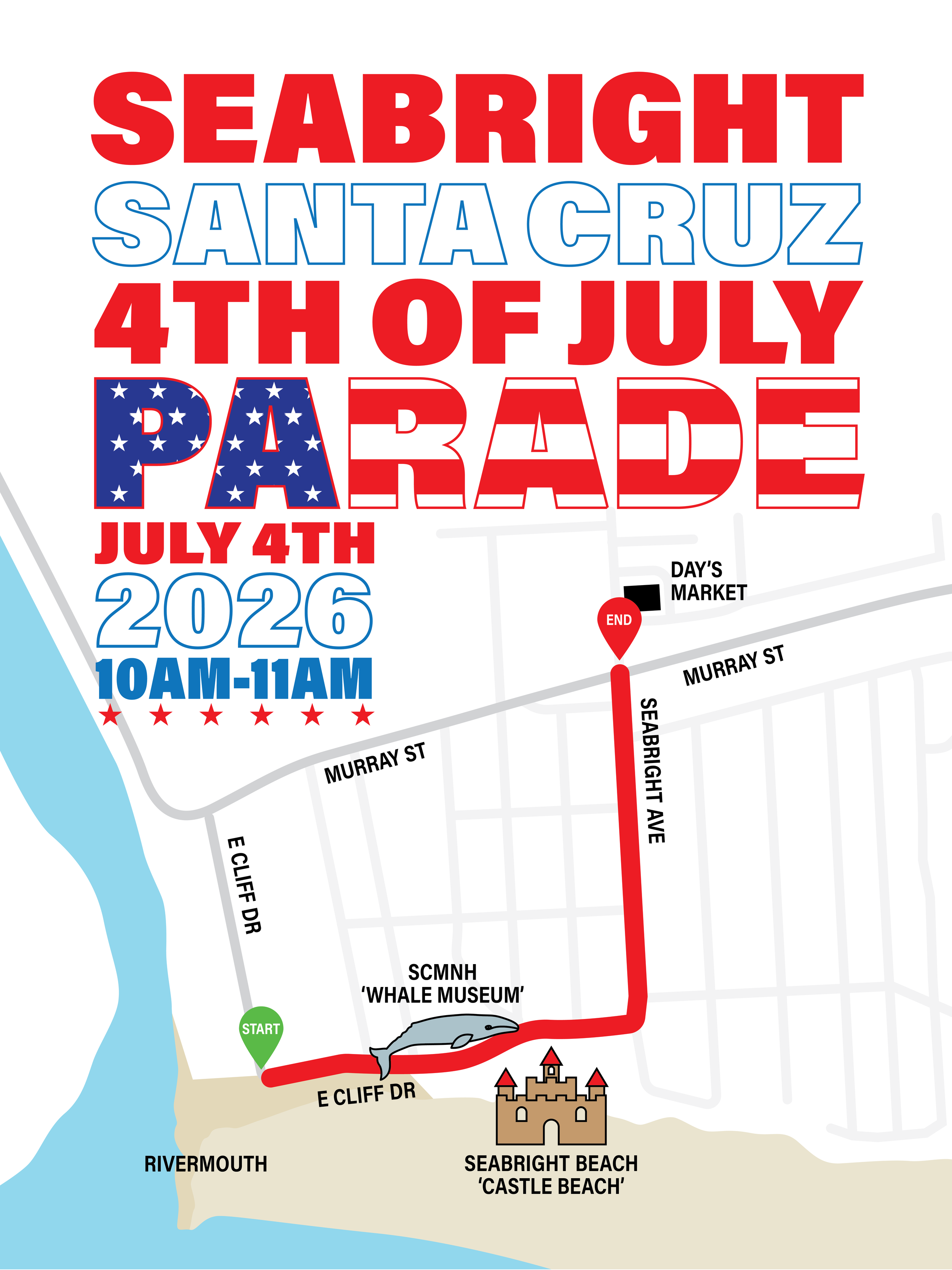 Seabright Santa Cruz 4th of July Parade