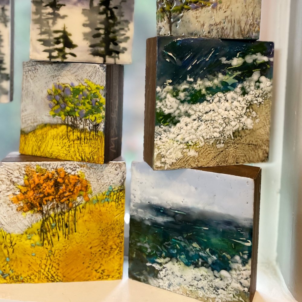 Handheld Mini-Paintings